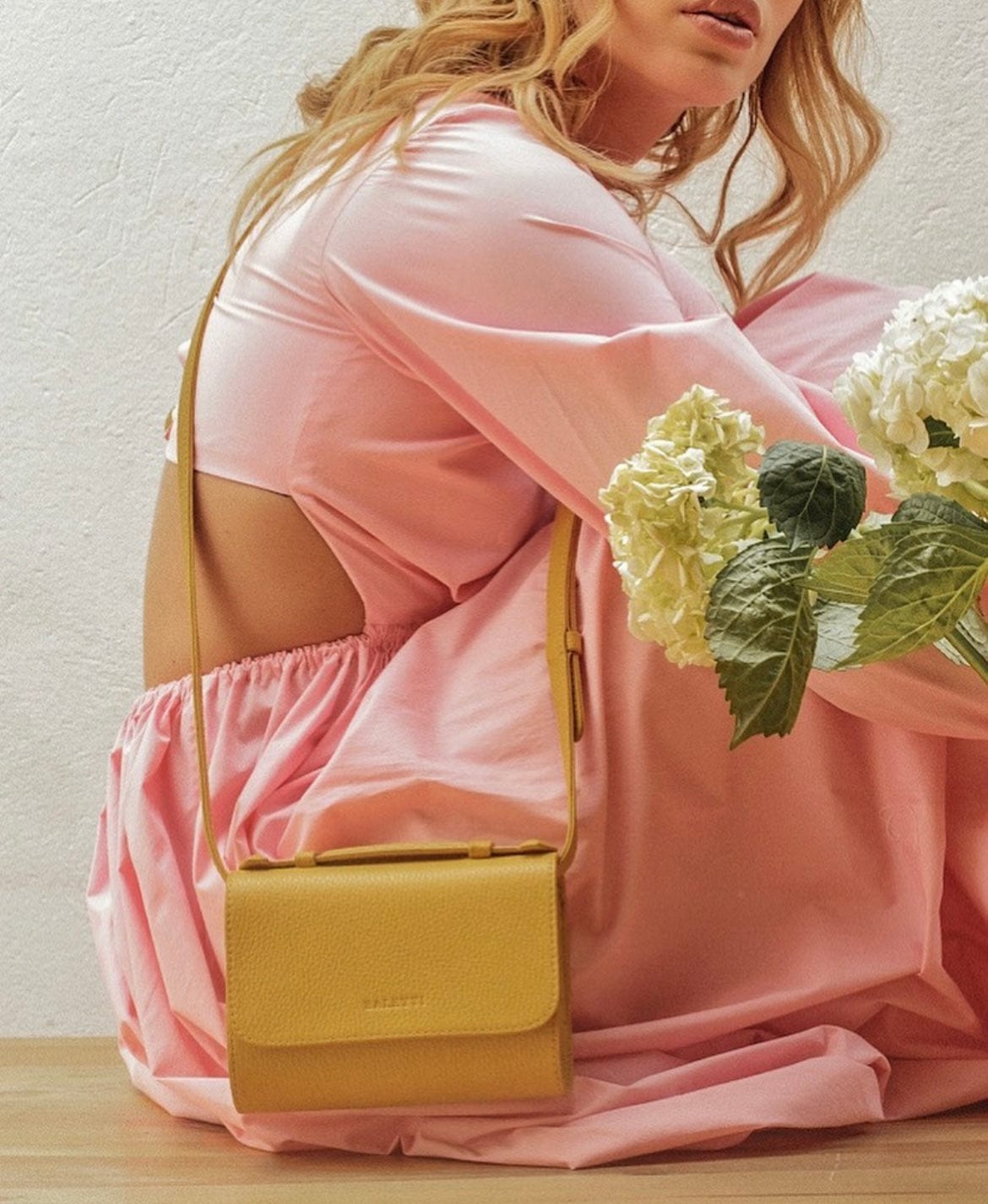 Canvas Belt bag - Yellow (3 in 1 convertible) - imagen 2