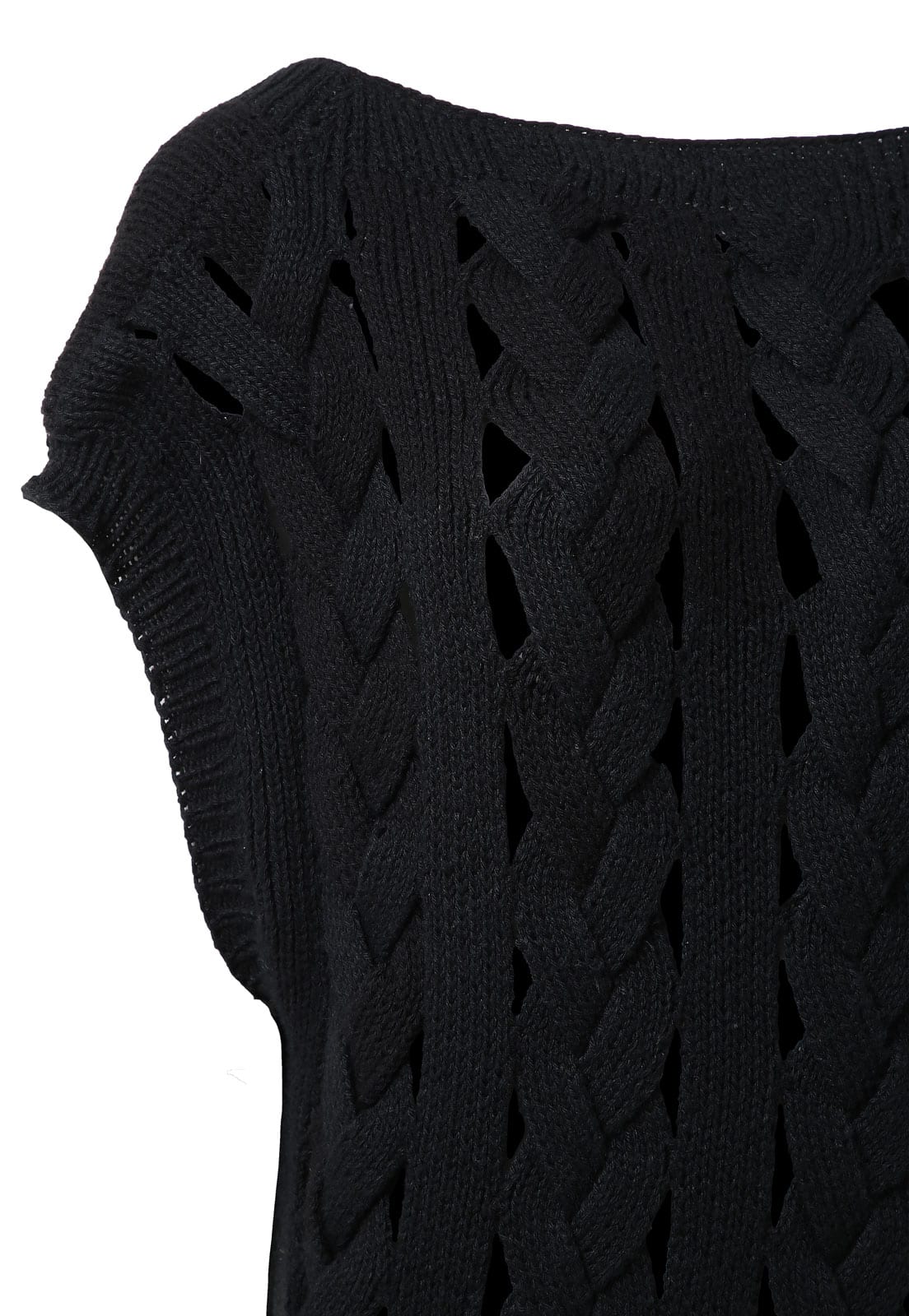 FLAT BRAIDED KNITTED DRESS - imagen 5