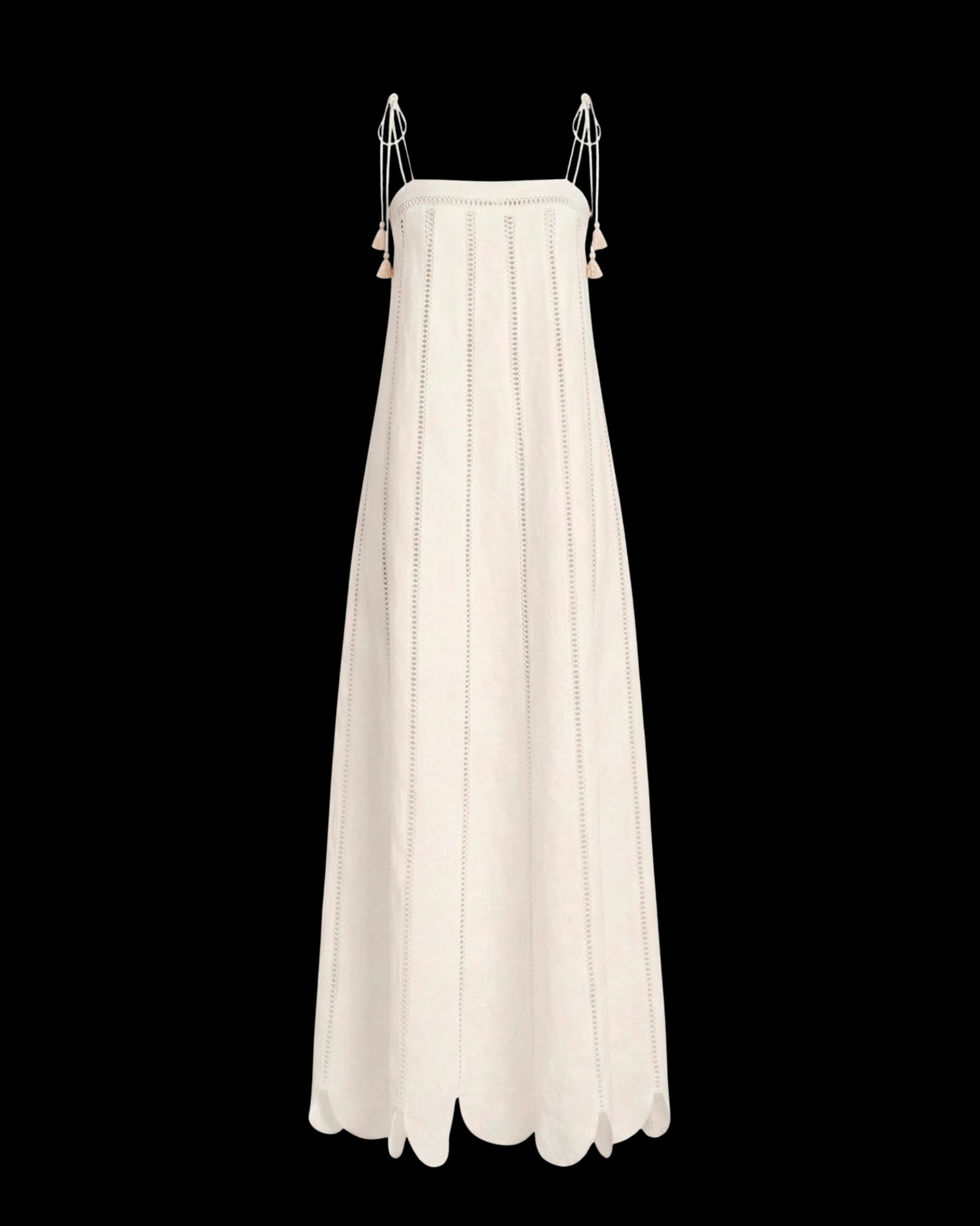 NILO DRESS IVORY - imagen 1