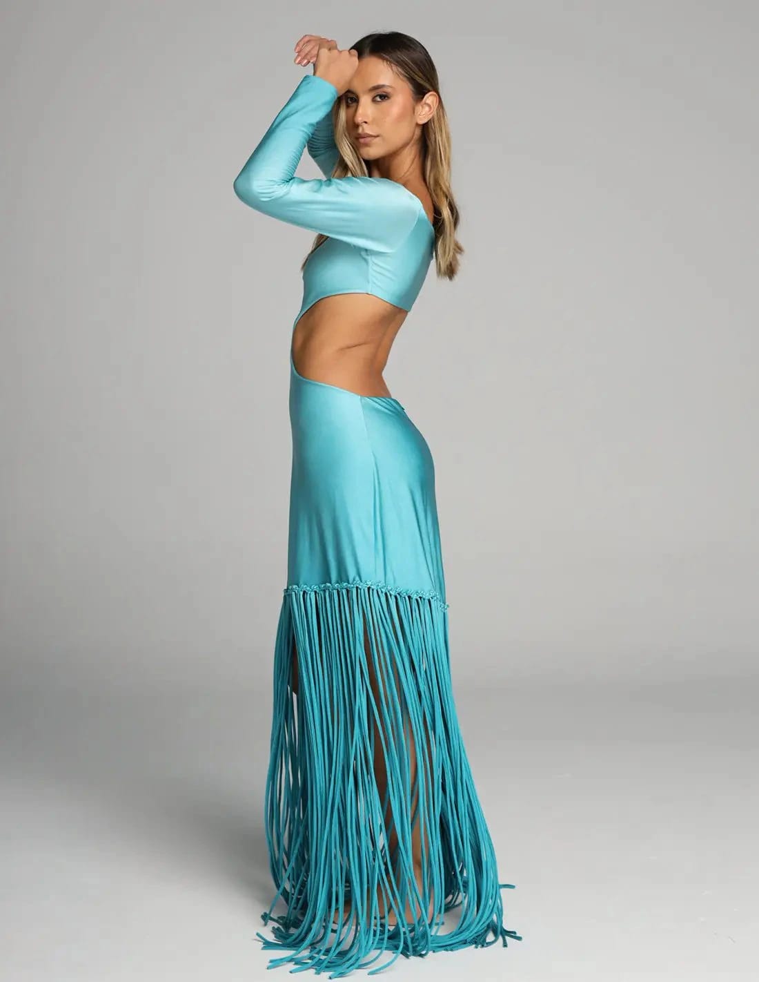 Vestido Aloha Turquoise + Oil Cristal - imagen 3
