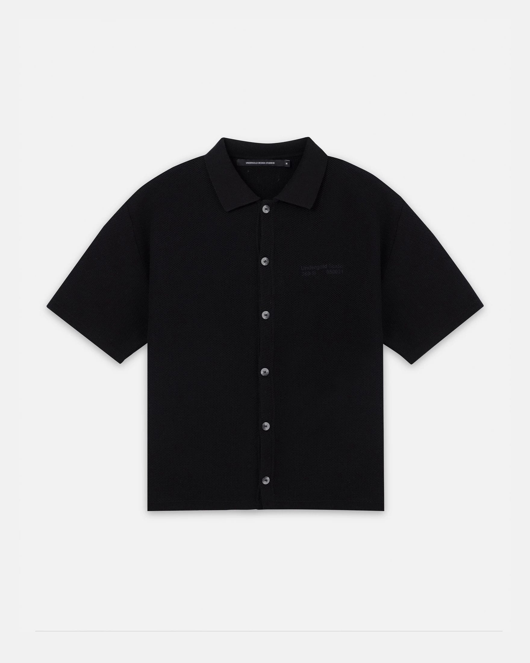 Holy State UNDRGLD Knit Shirt Black - imagen 1