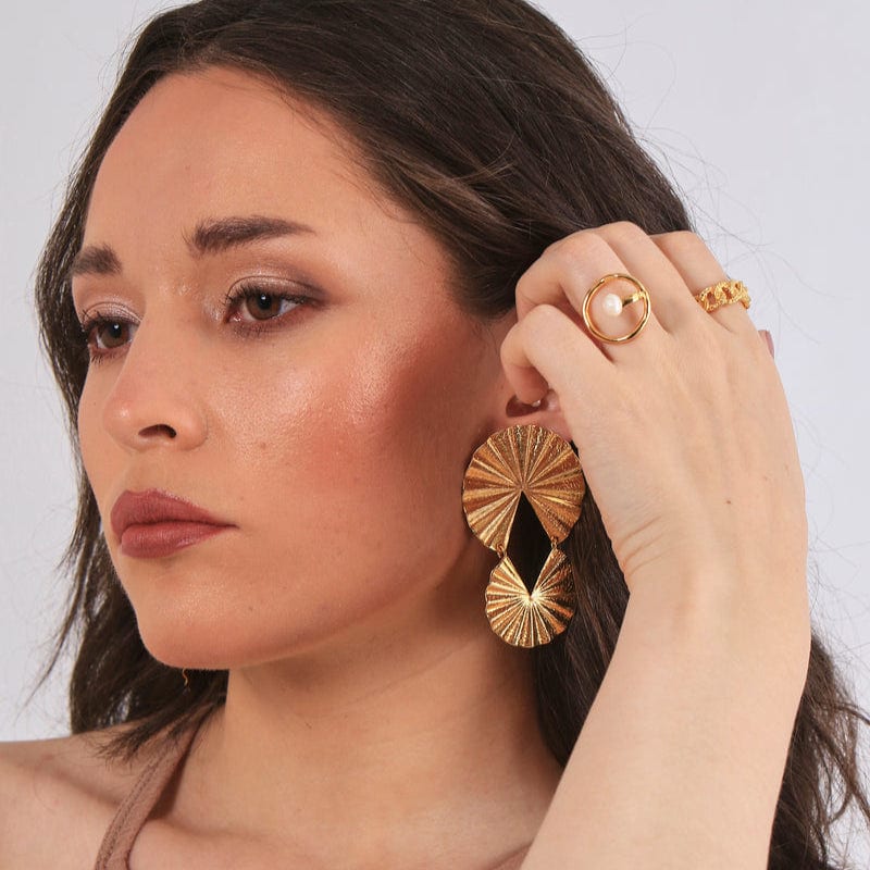 Solara Fan Earrings - imagen 6