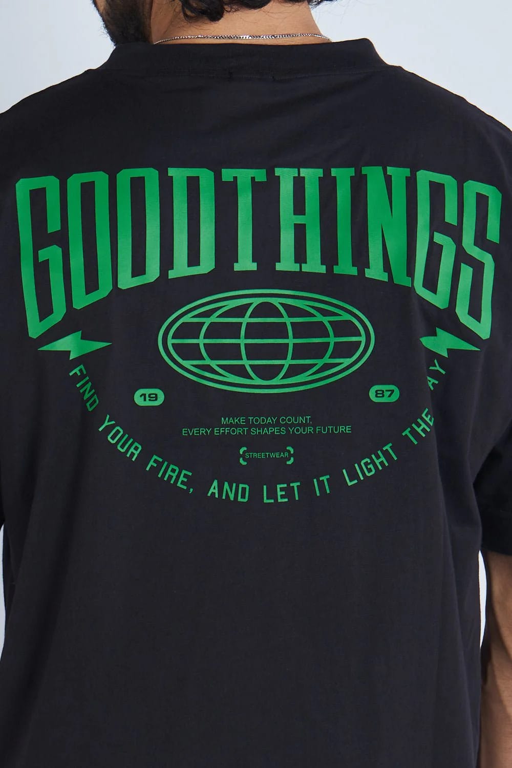 Camiseta oversize estampada Good Things| DROP 03 | - imagen 4