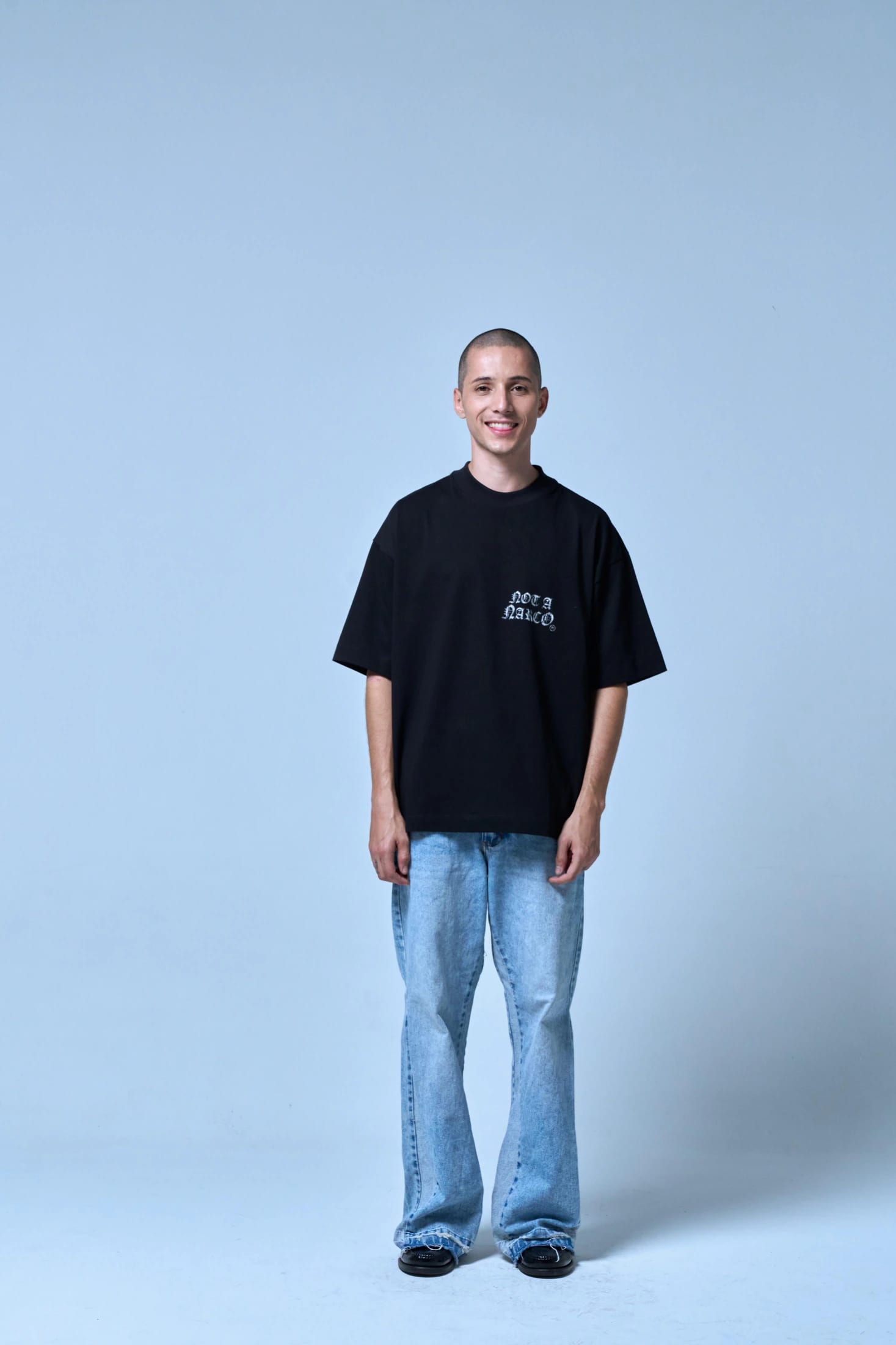 NOT A NARCO FW25 WHITE T-SHIRT - imagen 12
