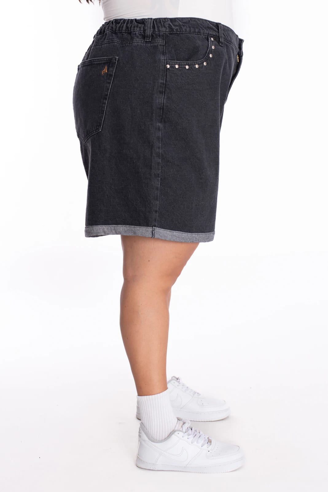 Bermuda Denim Gris Oscuro 422 - imagen 8