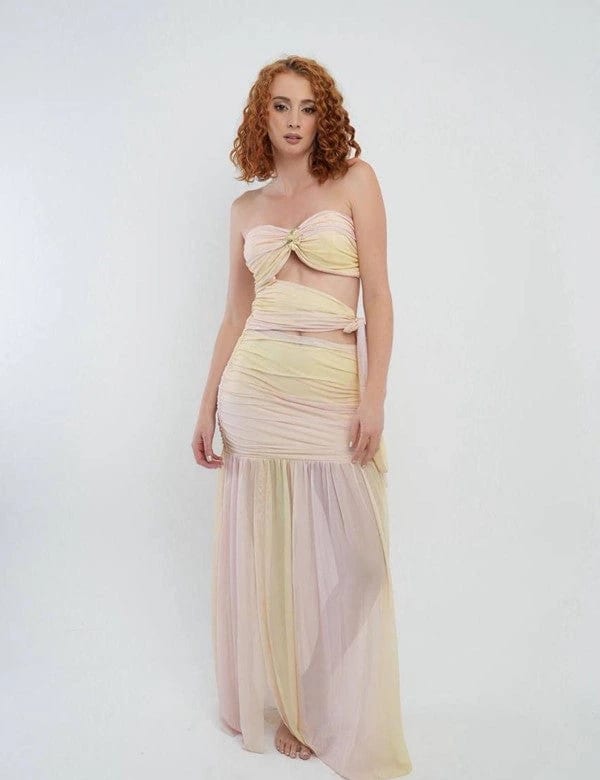 Vestido Monserrat Amarillo - imagen 1