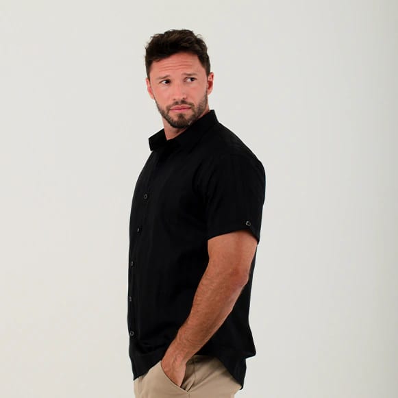 CAMISA MC 100% ALGODON TEXTURA HOMBRE - imagen 7