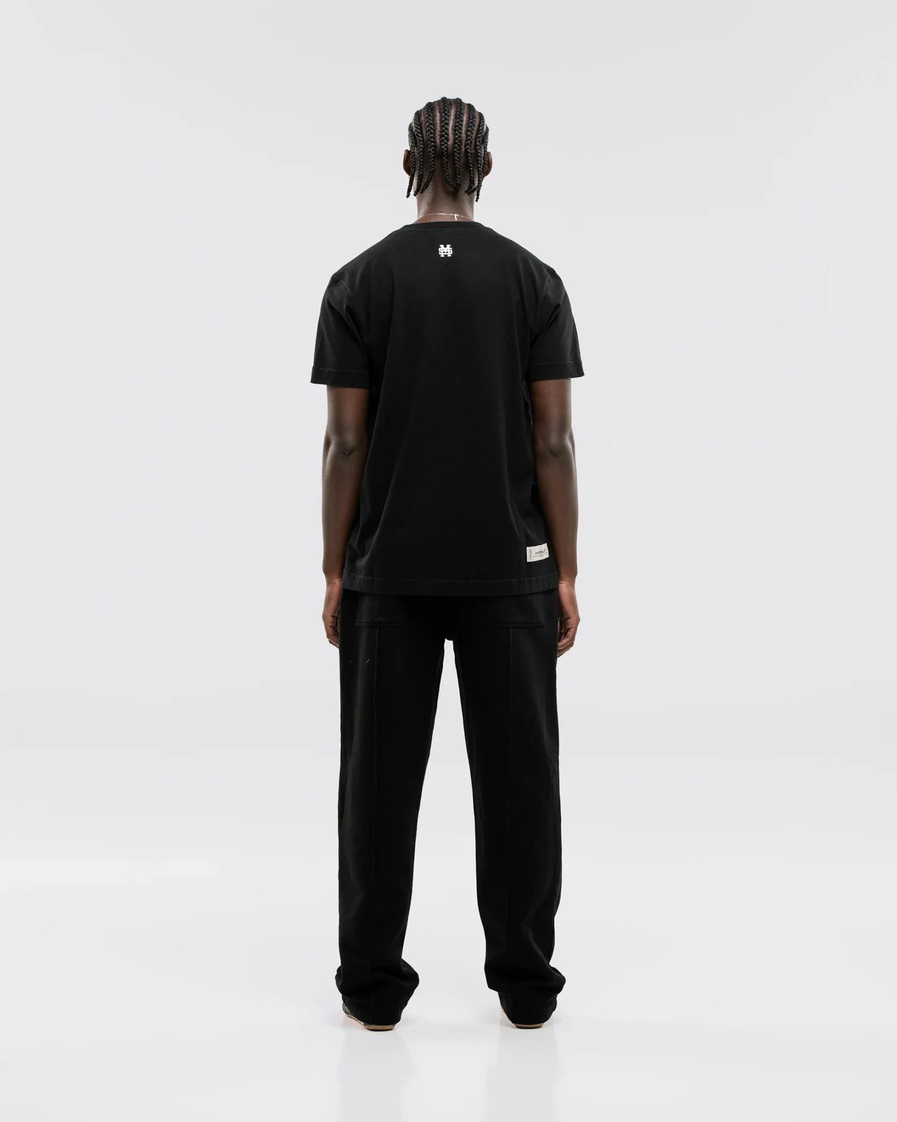 Camiseta Regular Fit Básica V2 - Negro Oscuro - imagen 8