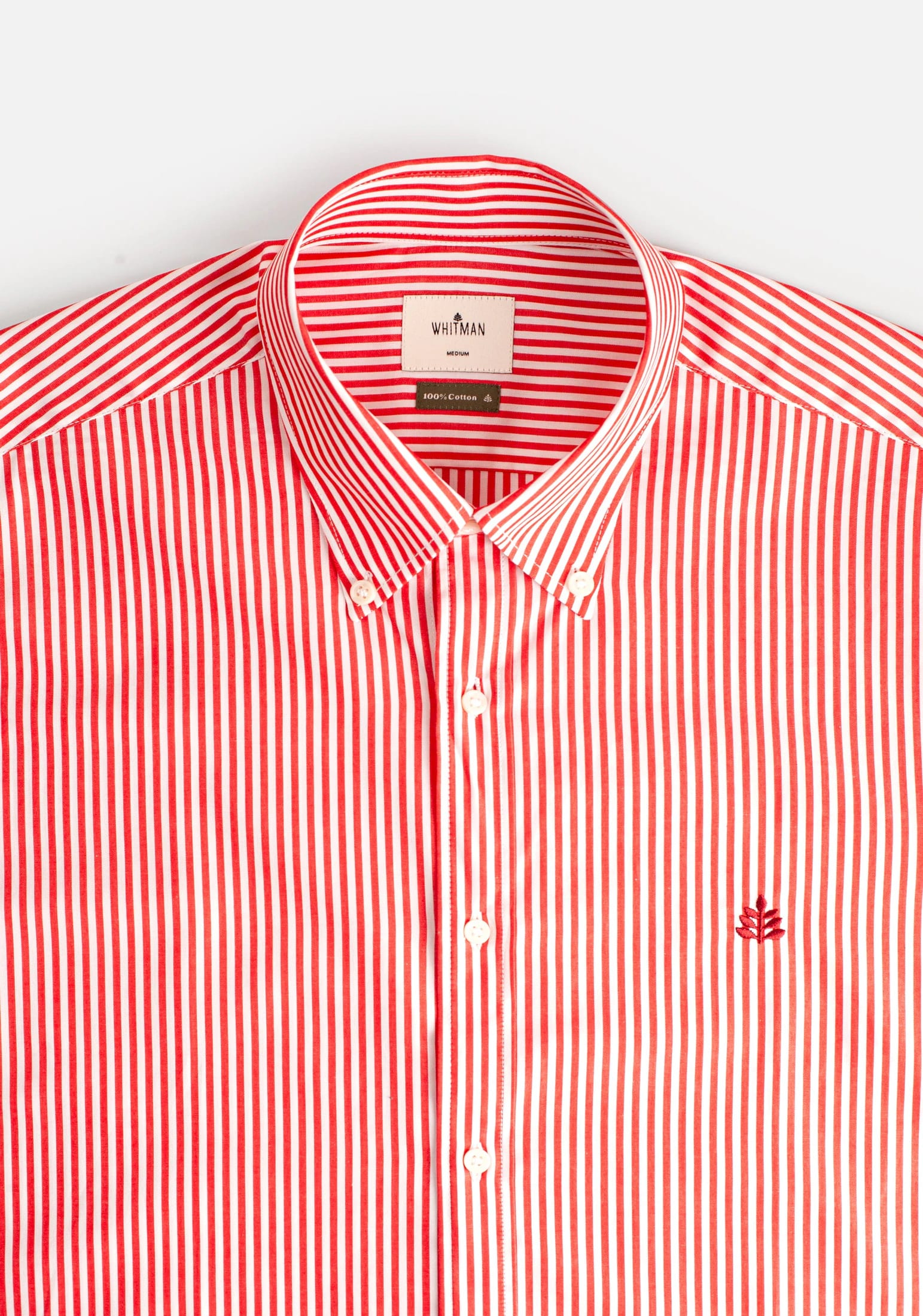 Camisa H CBD Rayas Med L-Vin Cereza - imagen 6