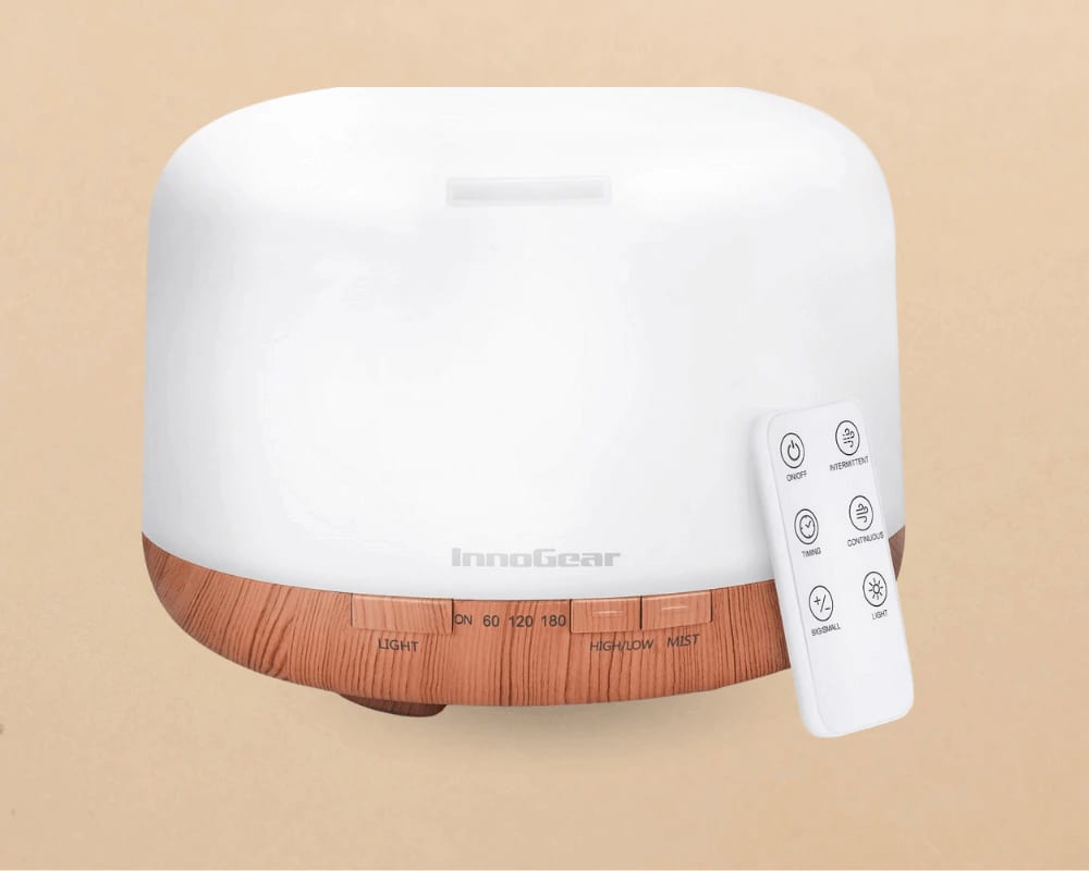 Difusor 500ml con Control Remoto - Hasta 18h de Aromaterapia - imagen 2