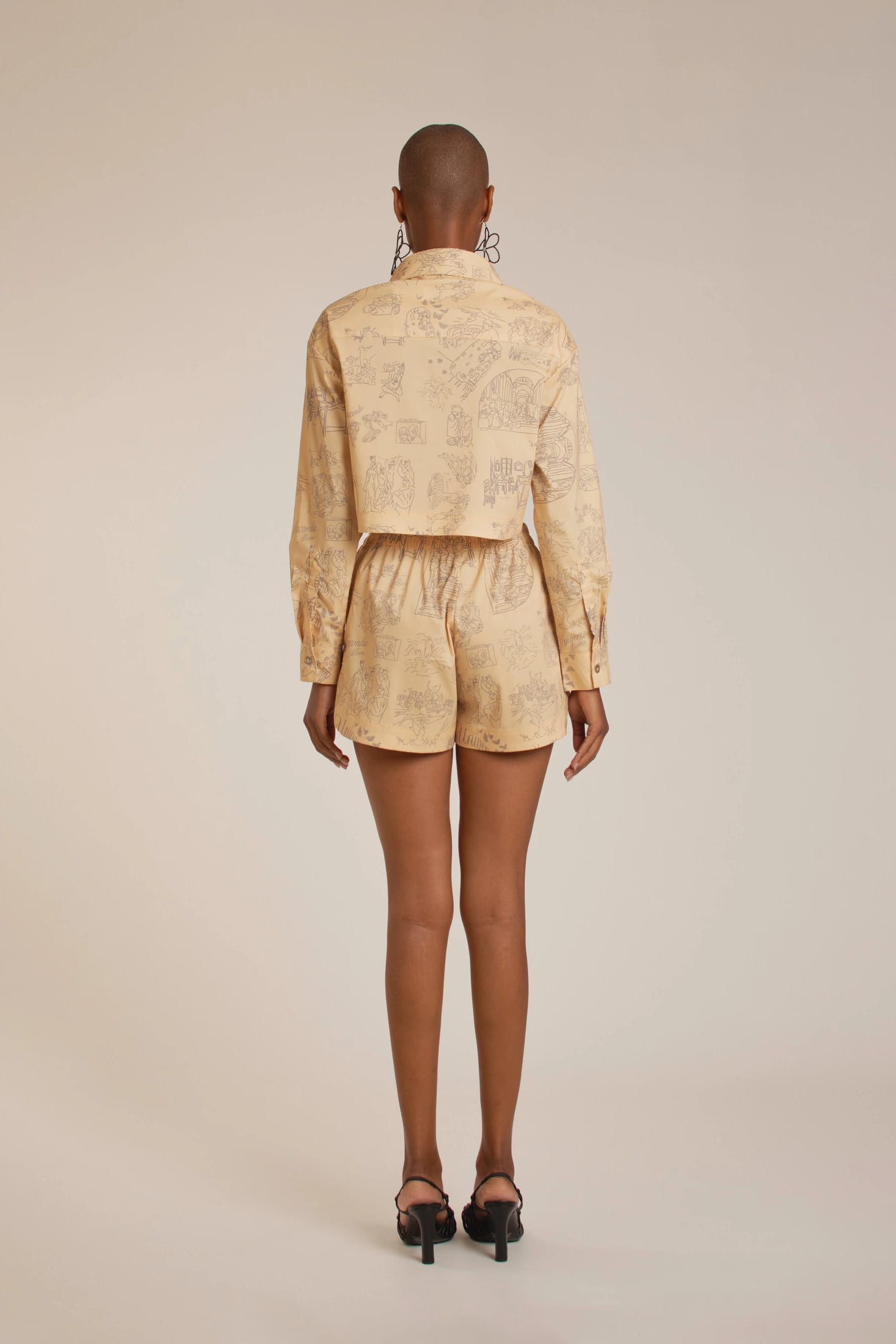 'Life Cycle' Shirt - Butter Yellow - imagen 4