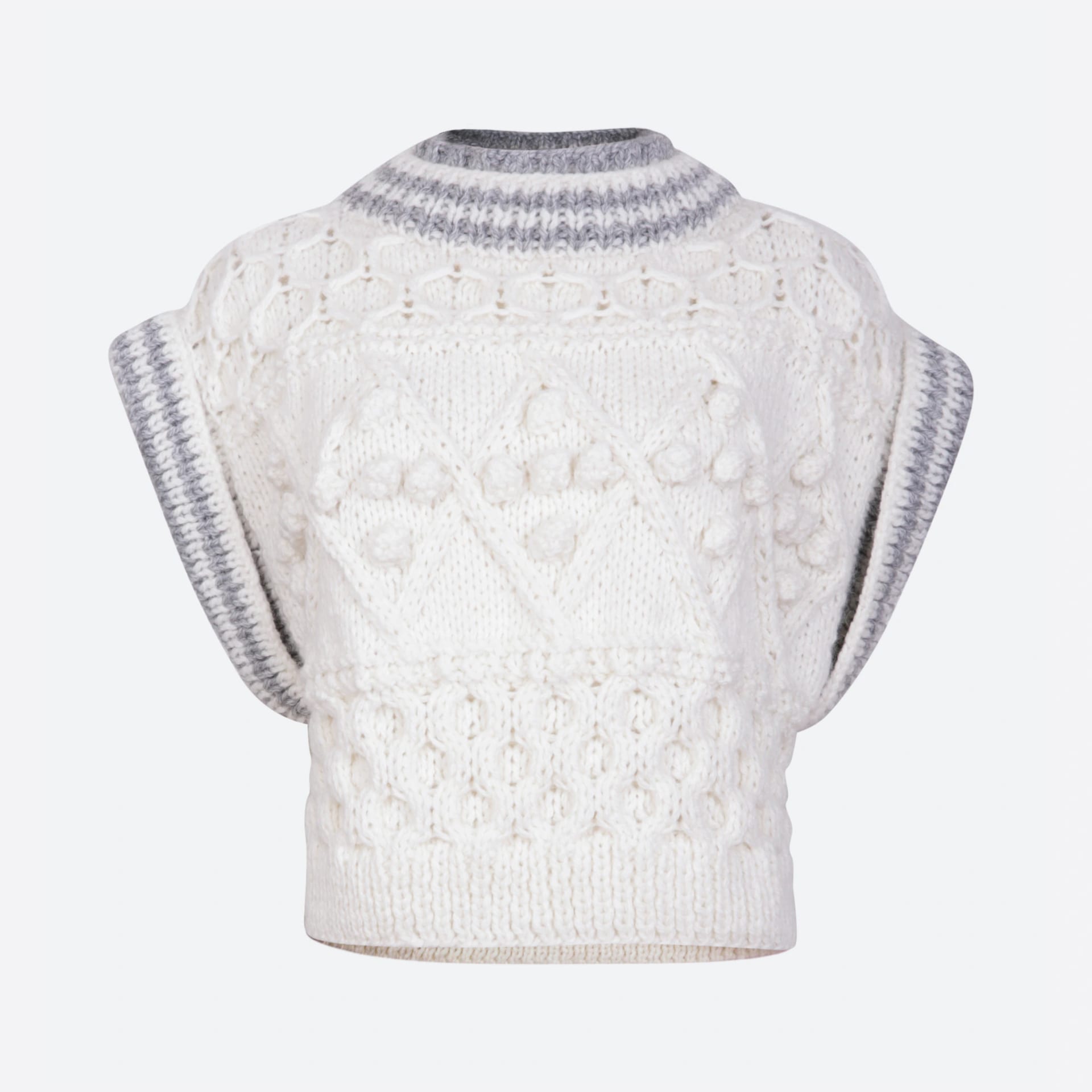 TINA ARMHOLE SLEEVE KNIT SWEATER - imagen 2