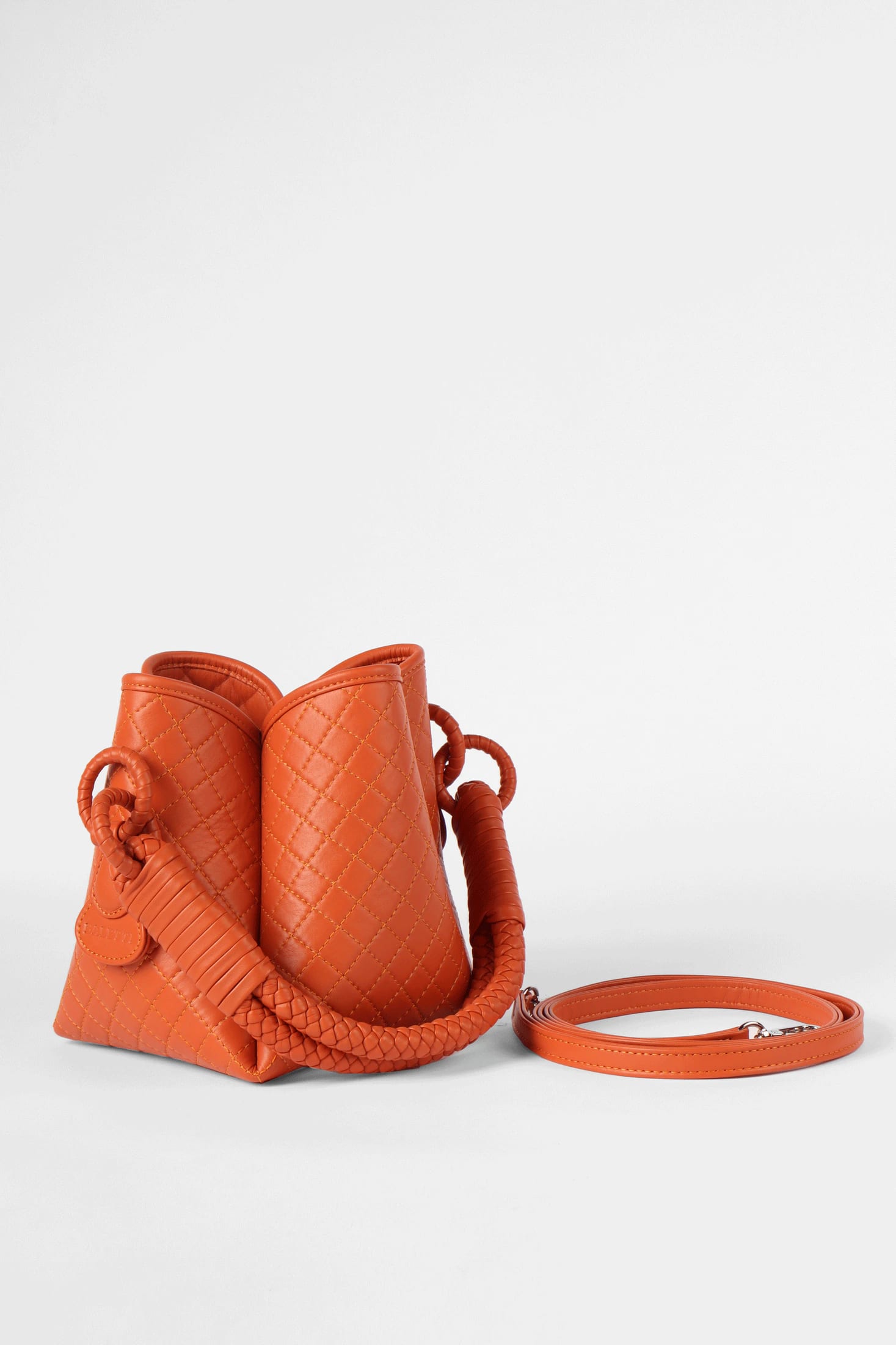 Tulip Mini Bucket Bag, Orange - imagen 4