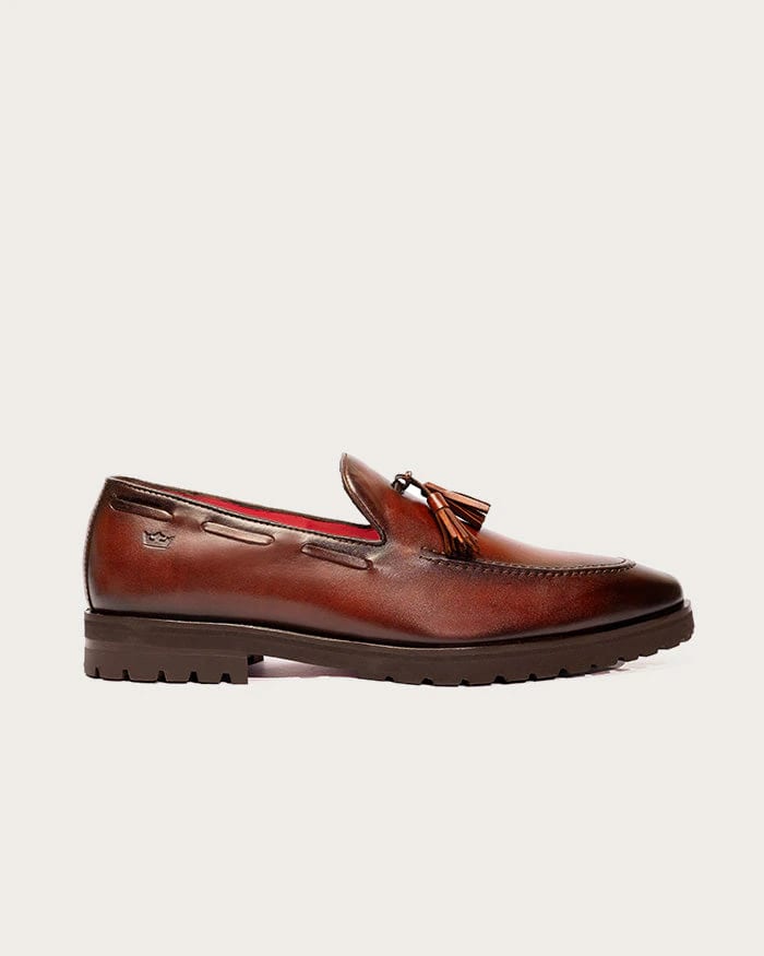 Mocasín Venetto Cognac Suela Ultraliviana - imagen 1