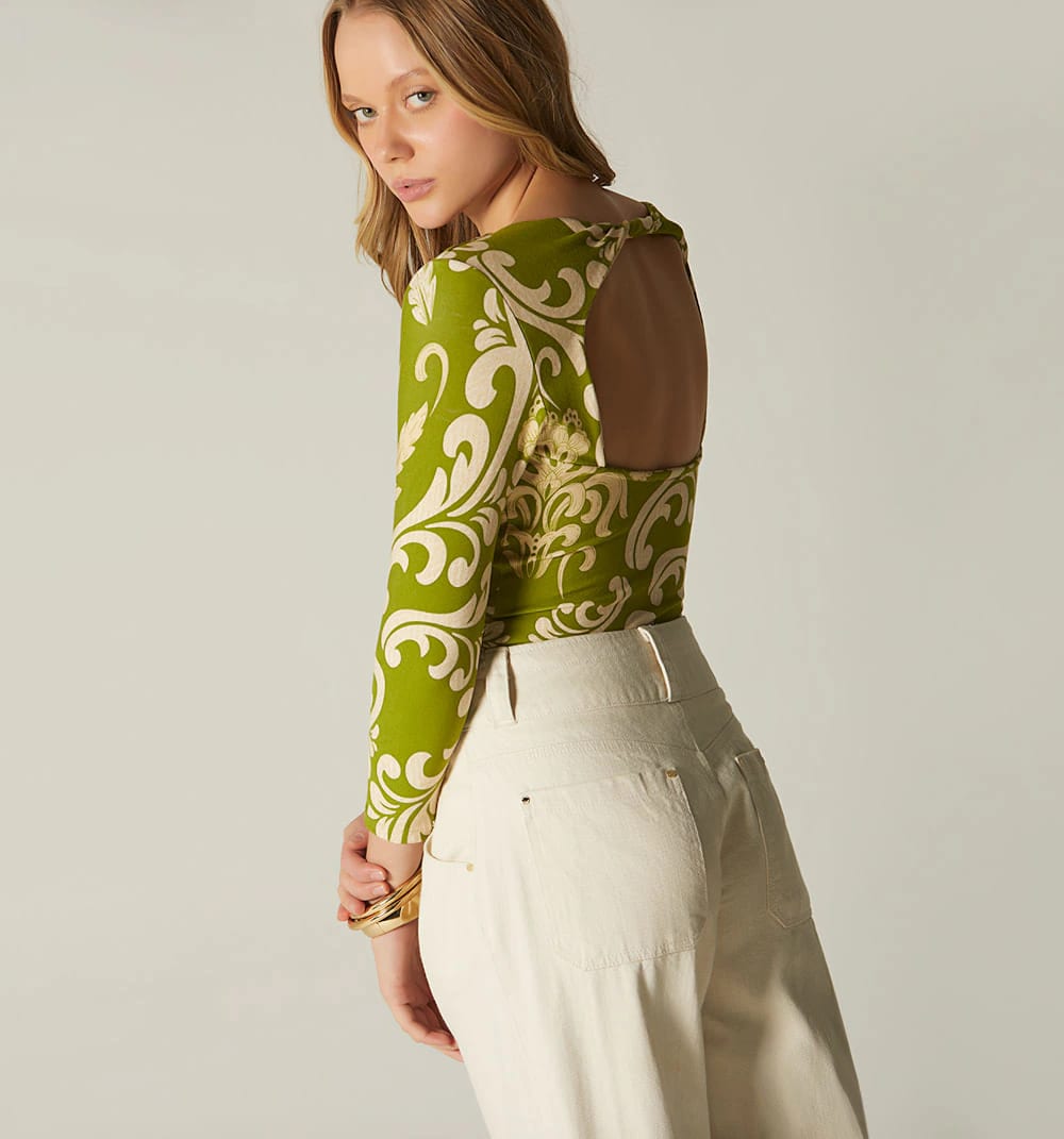Blusa manga 3/4 - imagen 4