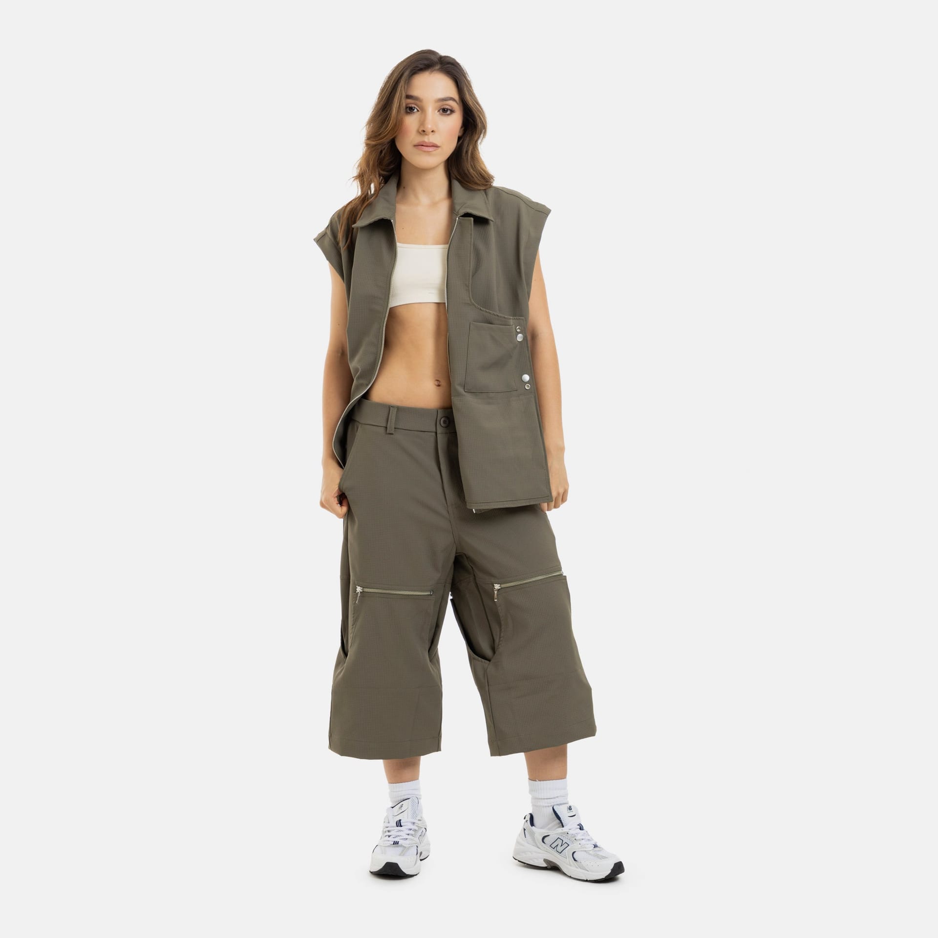 Convertible Utility Jacket Military Green - imagen 4