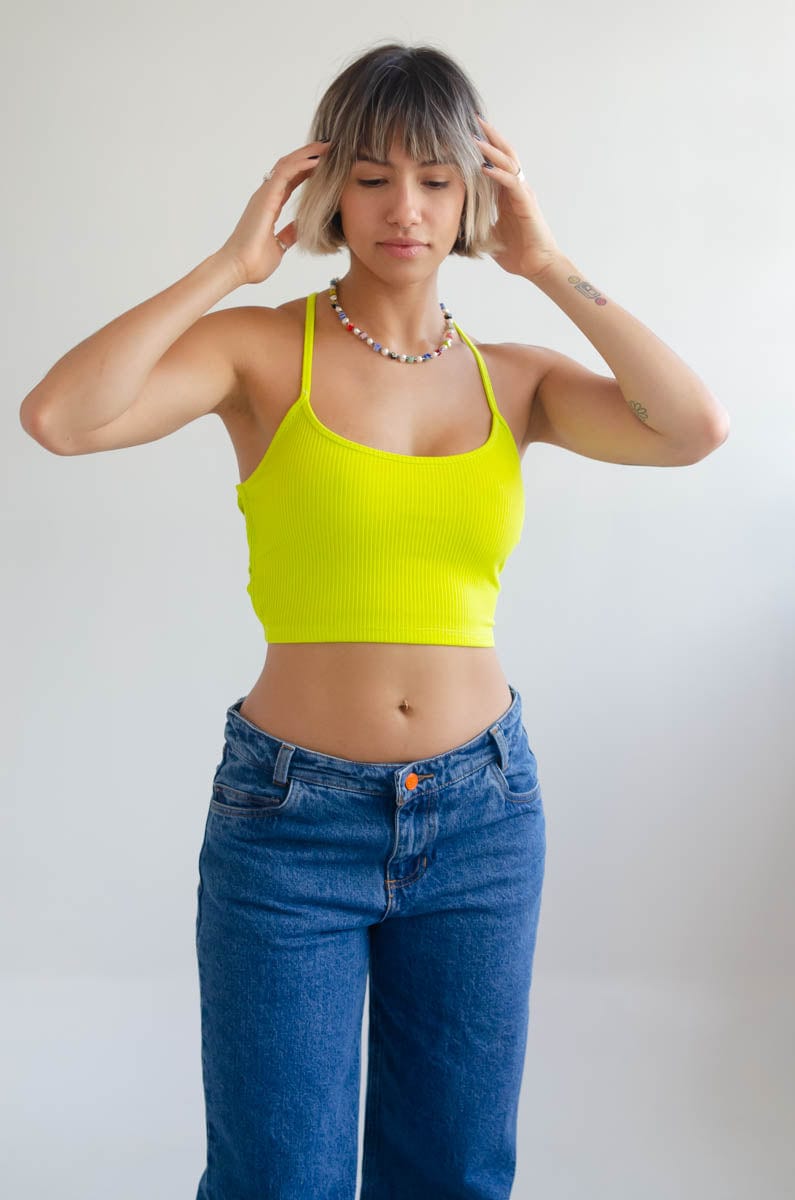 Top Flor Pistaccio - imagen 1