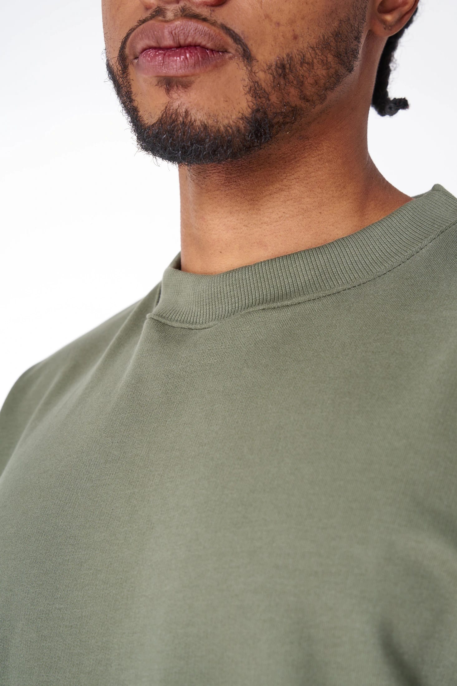 CAMISETA 300 GRAMOS 100% ALGODÓN VERDE MILITAR - imagen 4