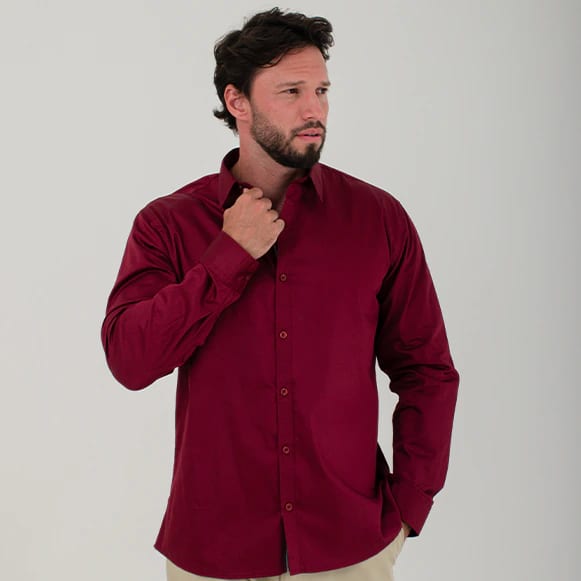 CAMISA ML 100% ALGODON HOMBRE - imagen 11