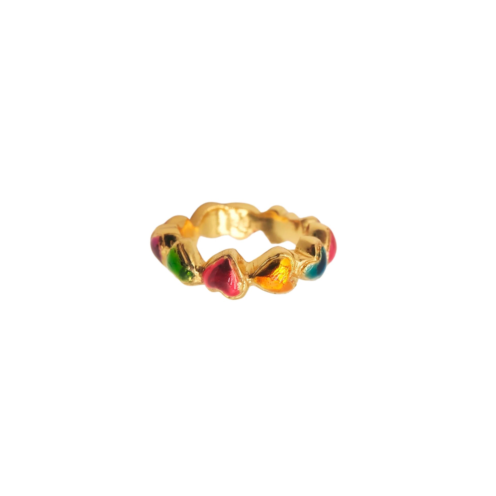 Anillo Steel Hearts - imagen 1