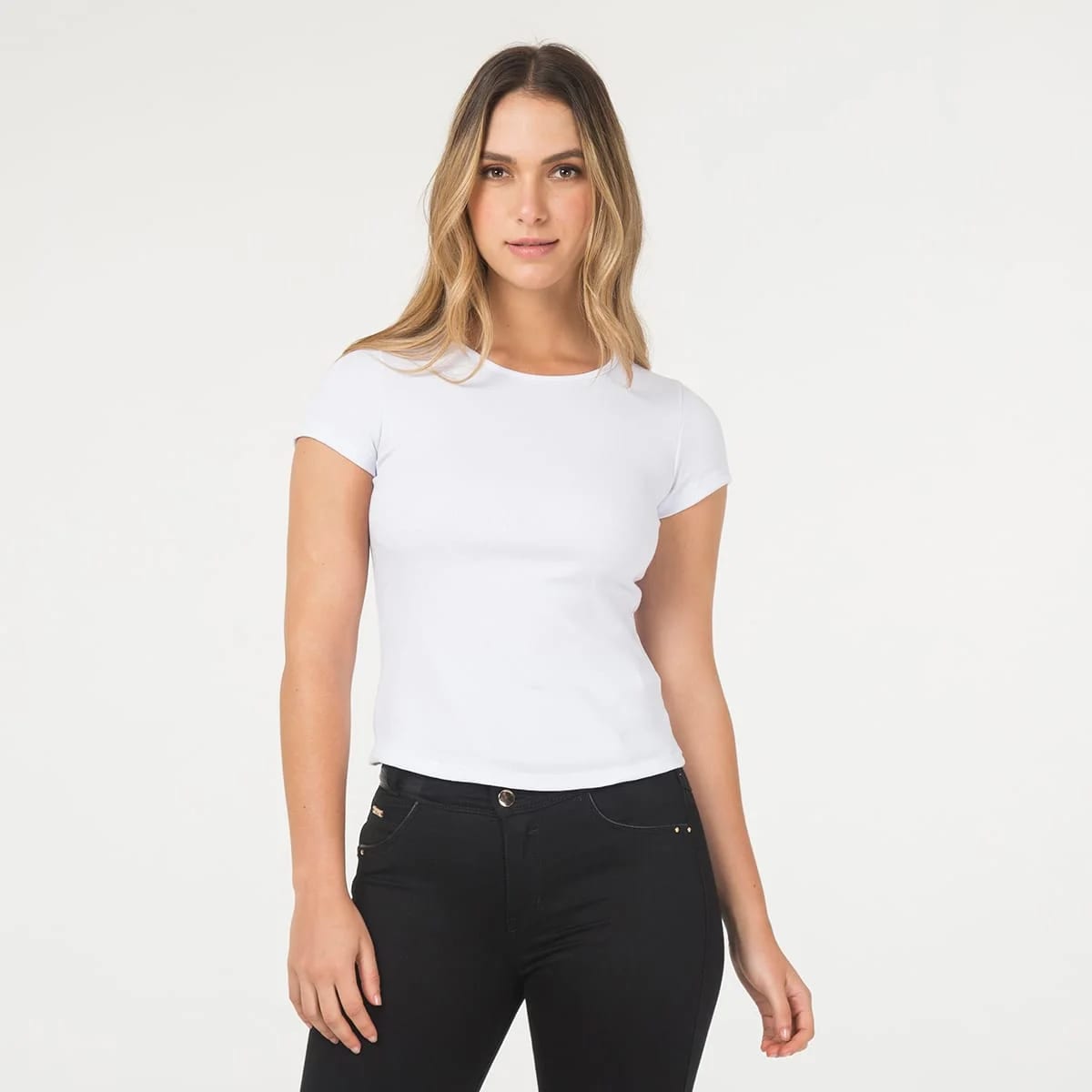 Camiseta Basica Cuello Redondo Melisa - imagen 7