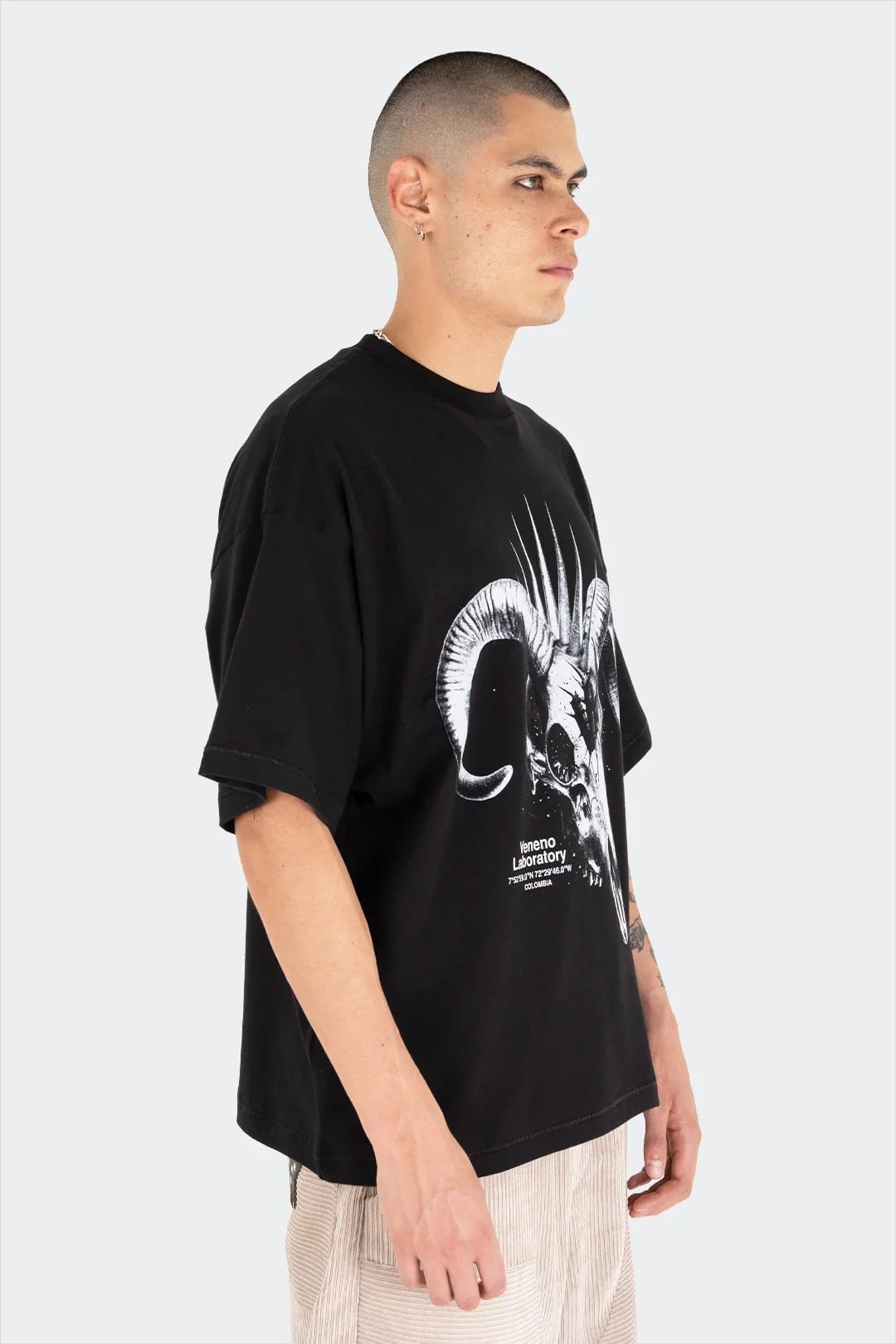 VENENO CAMISETA GOAT SKULL - imagen 2