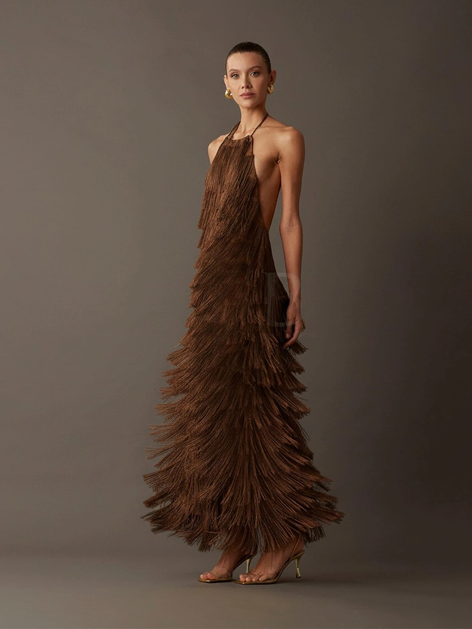 VESTIDO JOYA LARGO - imagen 3