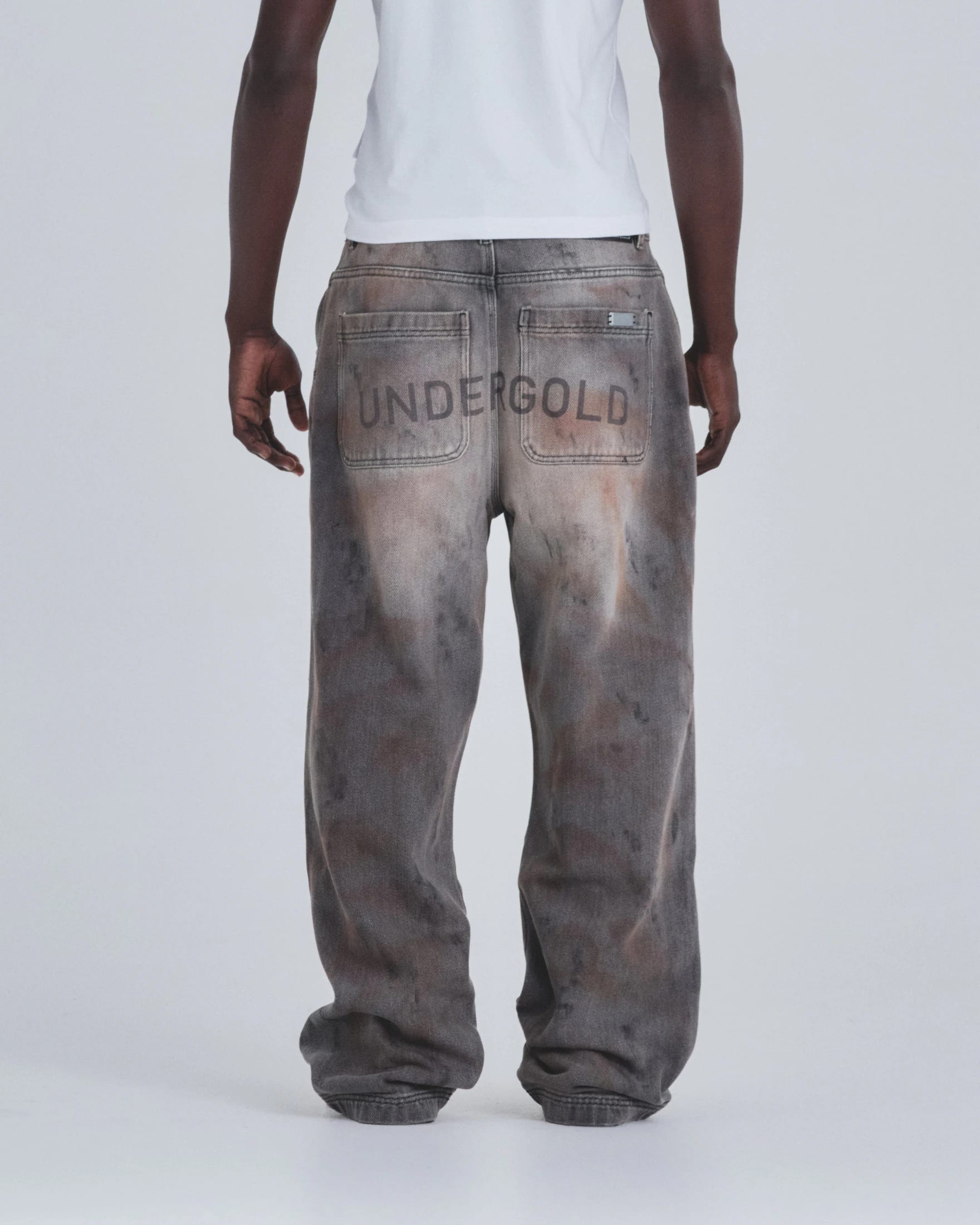 Holy State UNDGLD Wide Jeans Mechanic Gray - imagen 7