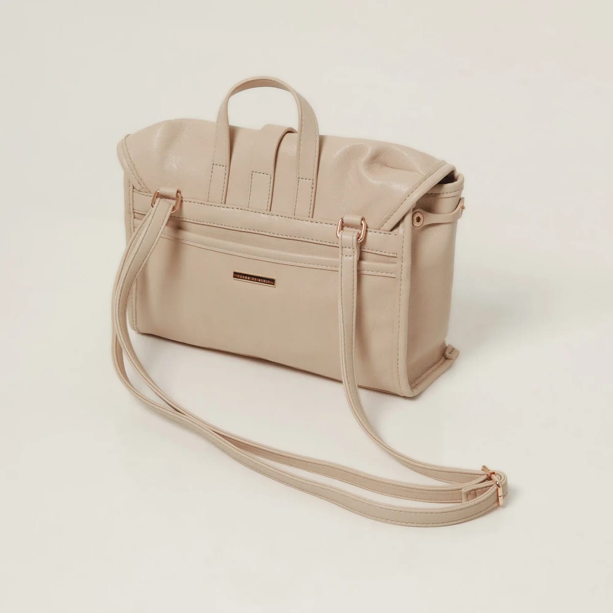 Bolso Tipo Mini Bag Beige - imagen 2