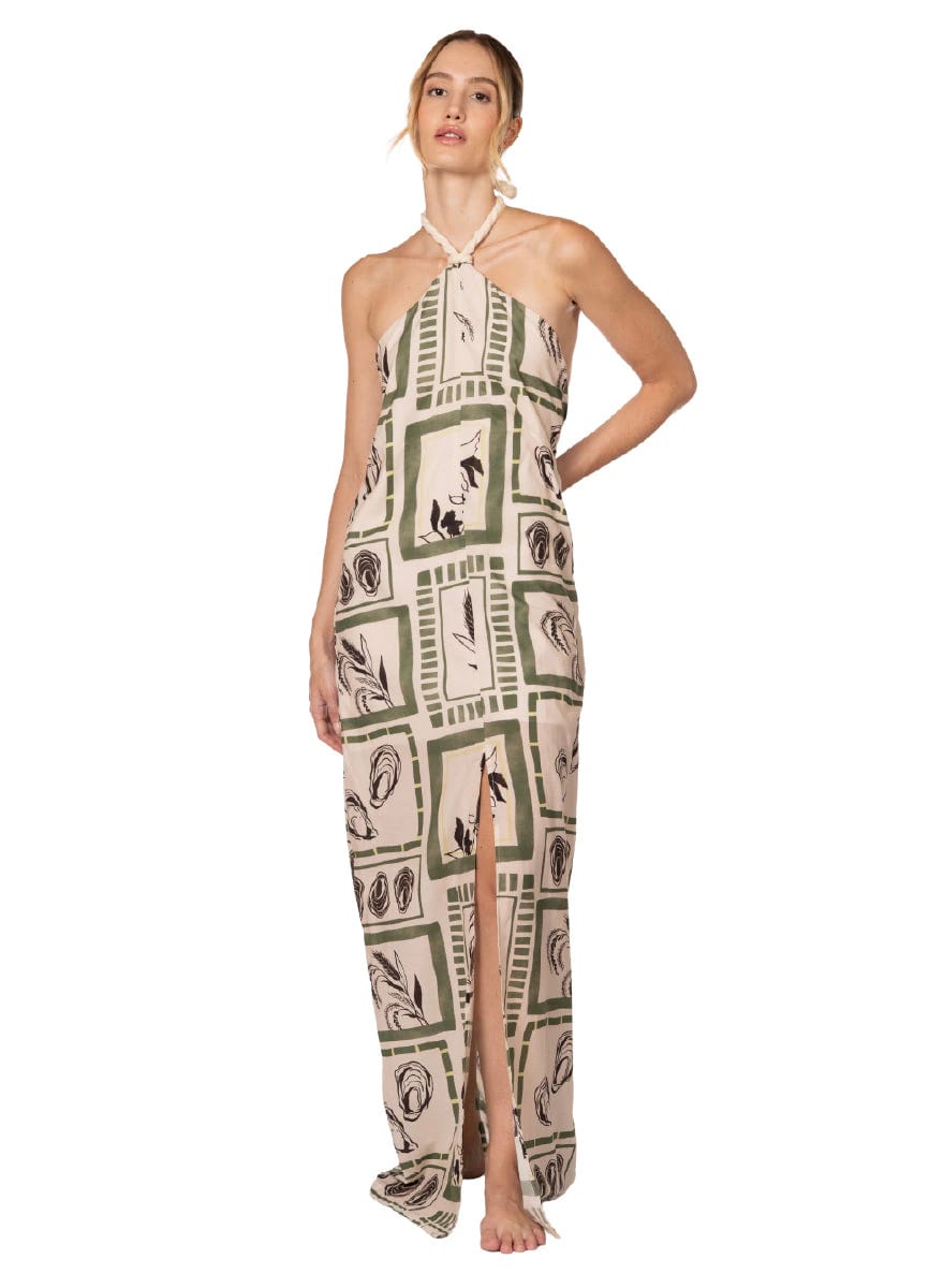 GREEN DREAMS AMAL DRESS         9744 - imagen 1