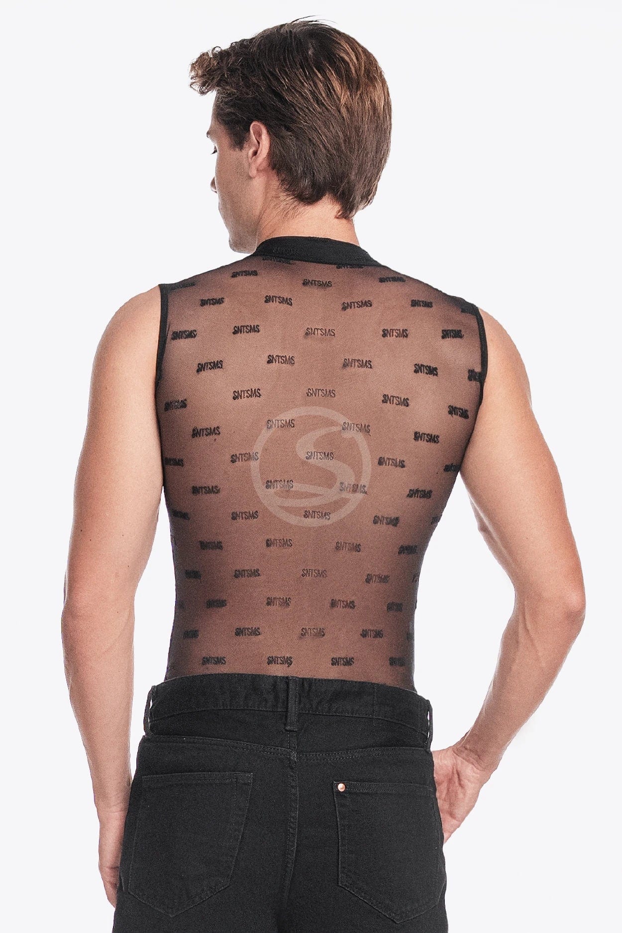 Mesh Orosho Negro Santísimas Men Ref. S-564 - imagen 2