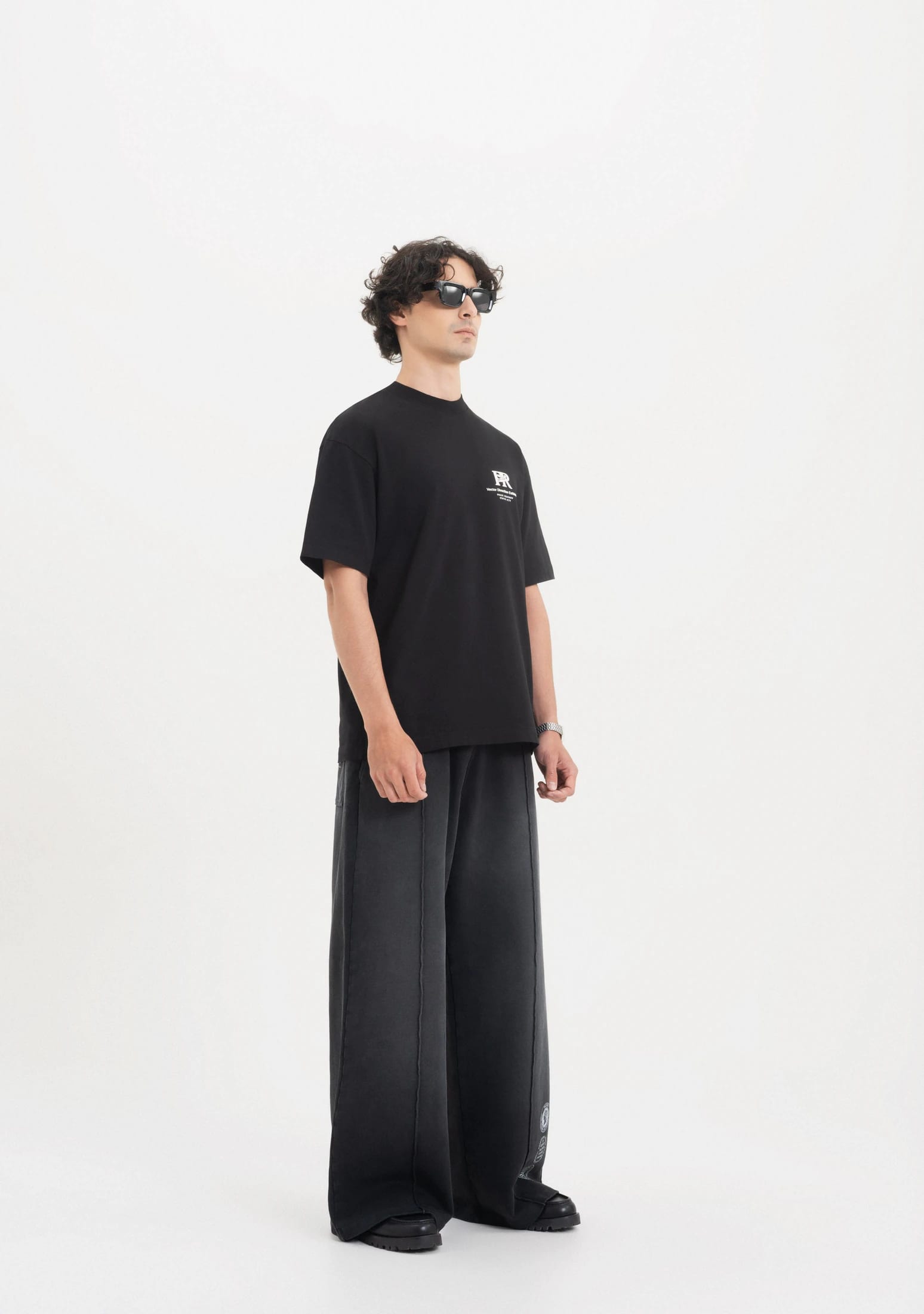 Across The Lines Black Pure Worldwide T-Shirt - imagen 4