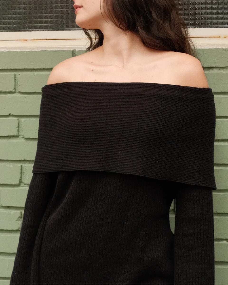 THEO BLACK SWEATER - imagen 2