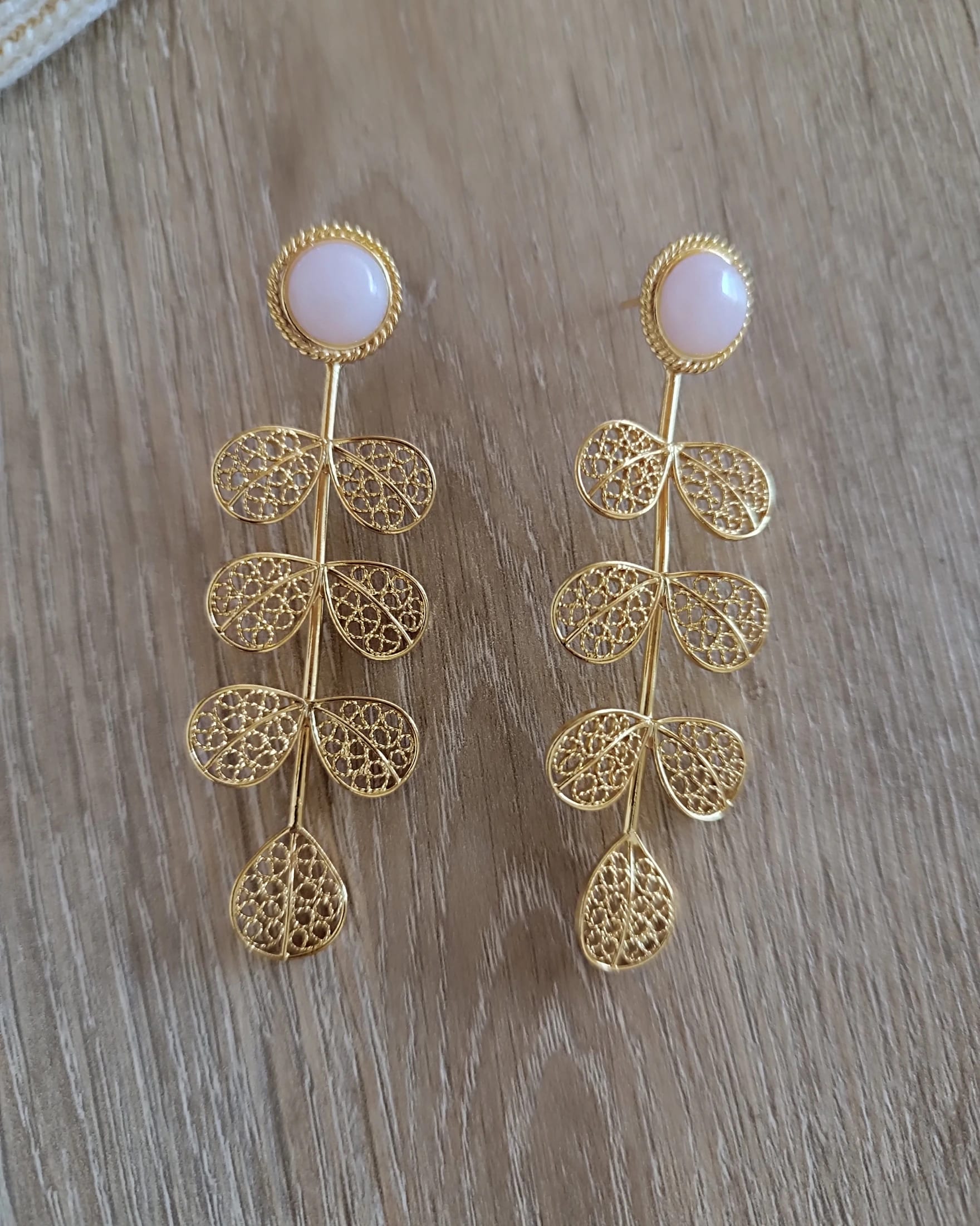 Aretes largos filigrana Hada - imagen 6