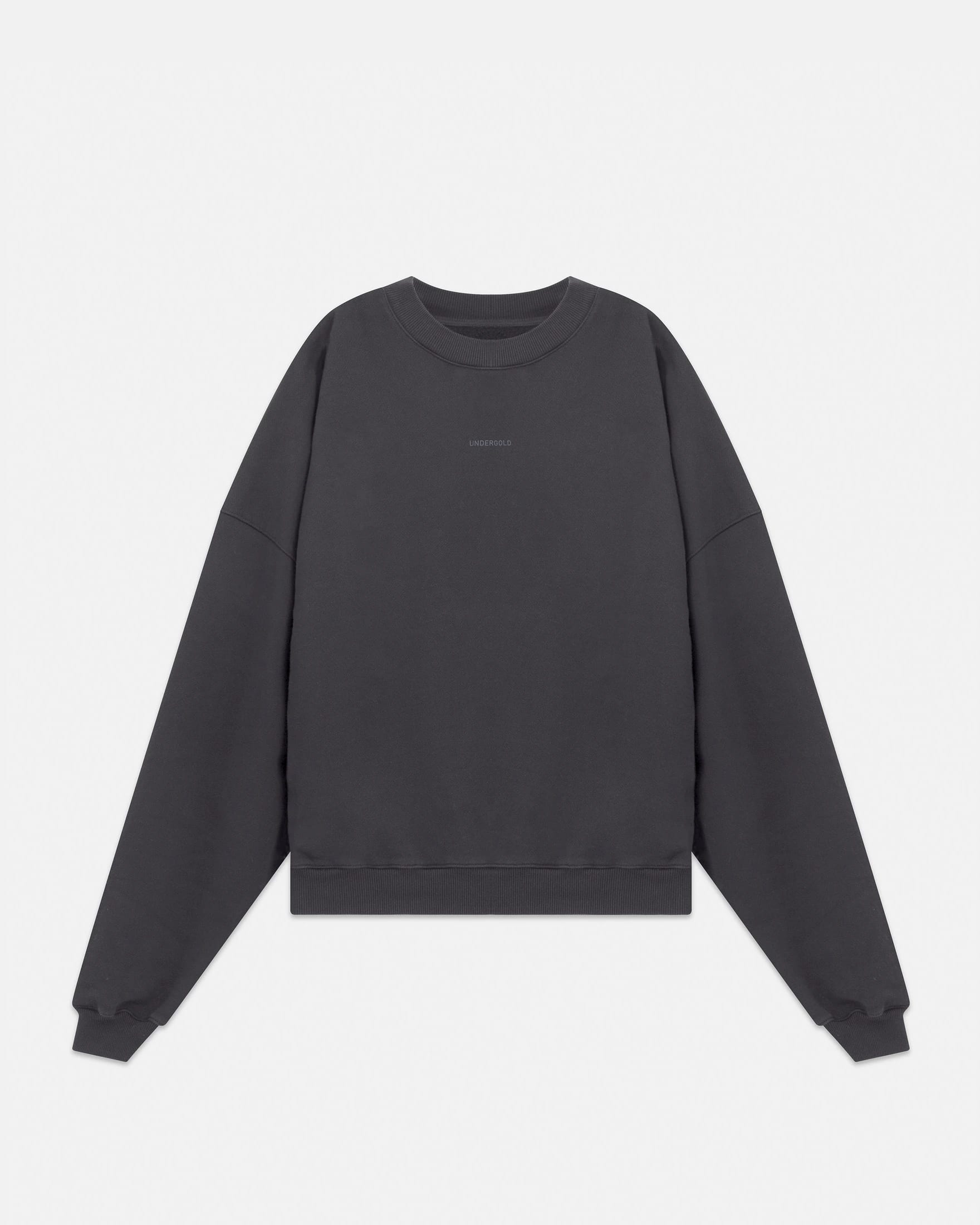 Line Basic Boxy Fit Crewneck Dark Gray - imagen 3
