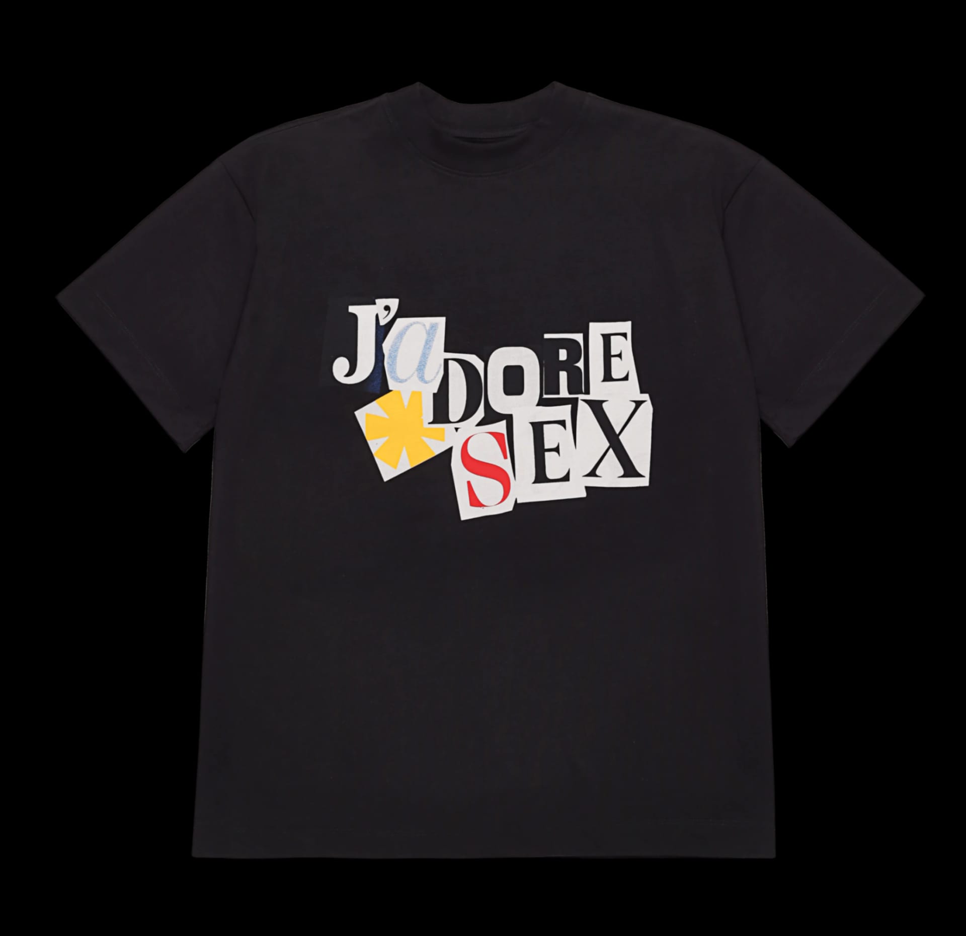 J'ADORE SEX BLACK T-SHIRT - imagen 1