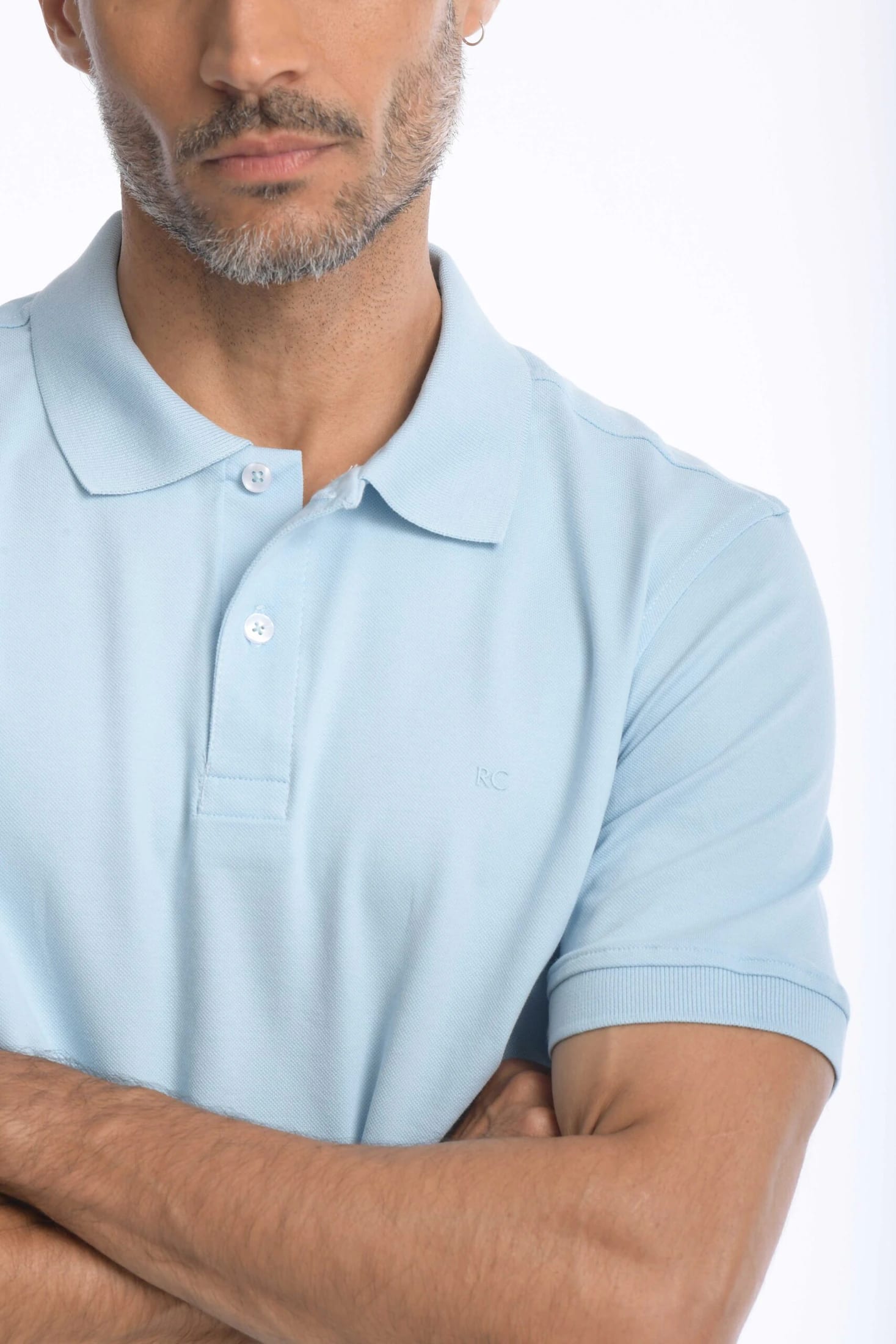 Camiseta Polo 100% Algodón Slim Azul Navy - imagen 20