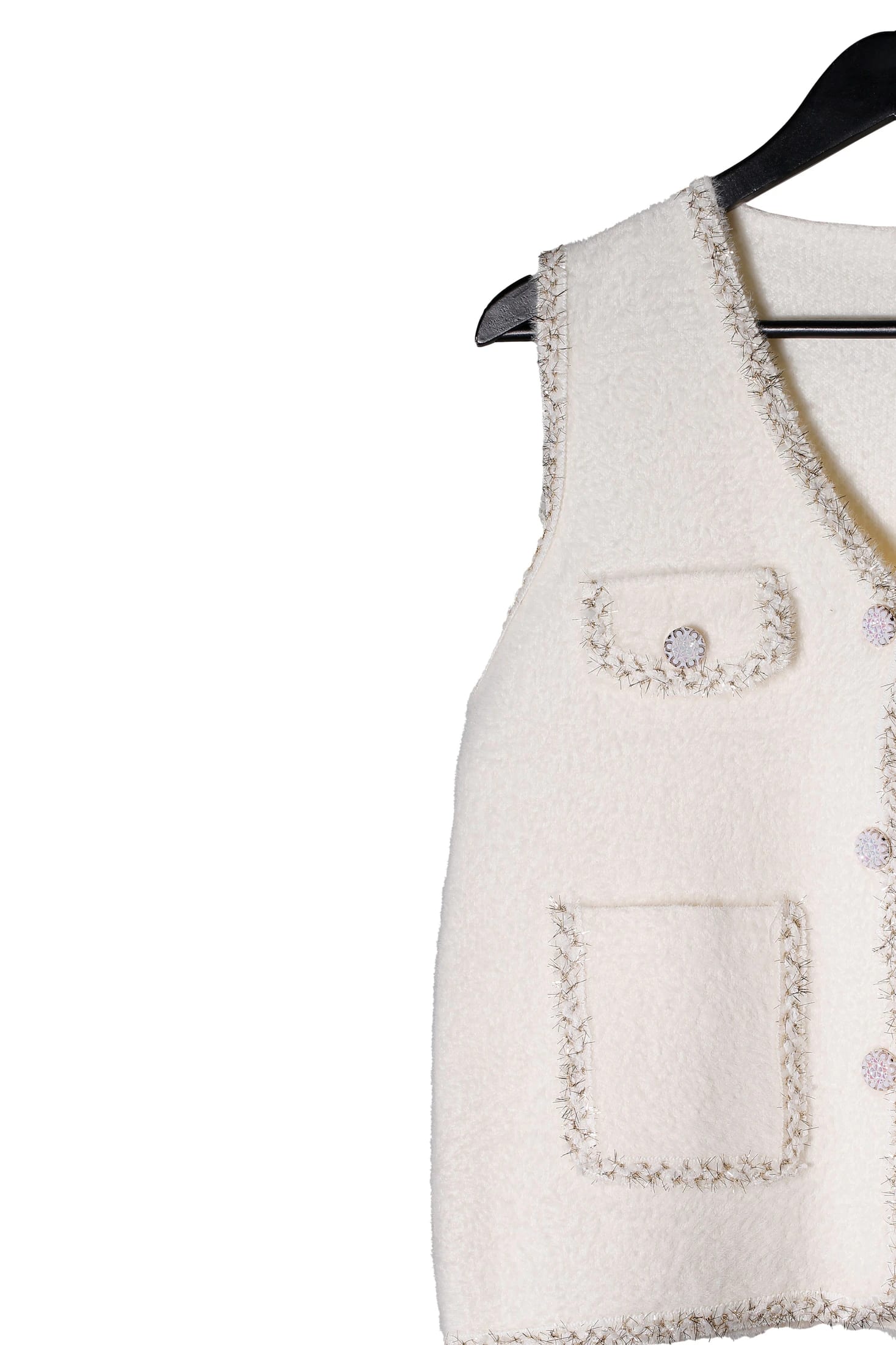 FOAM VEST BEIGE - imagen 4