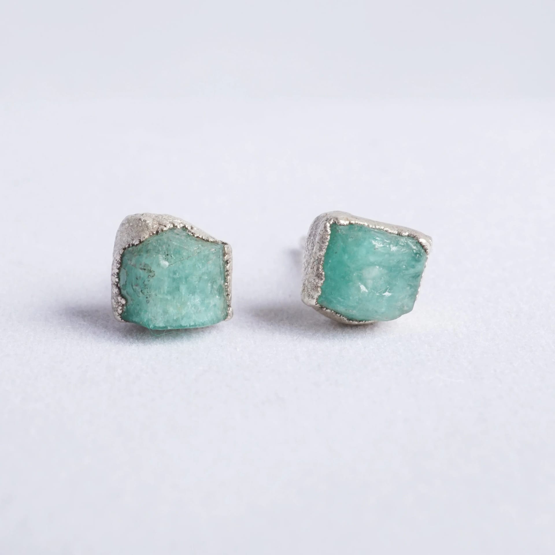 Aretes Gorgona Plata - imagen 1