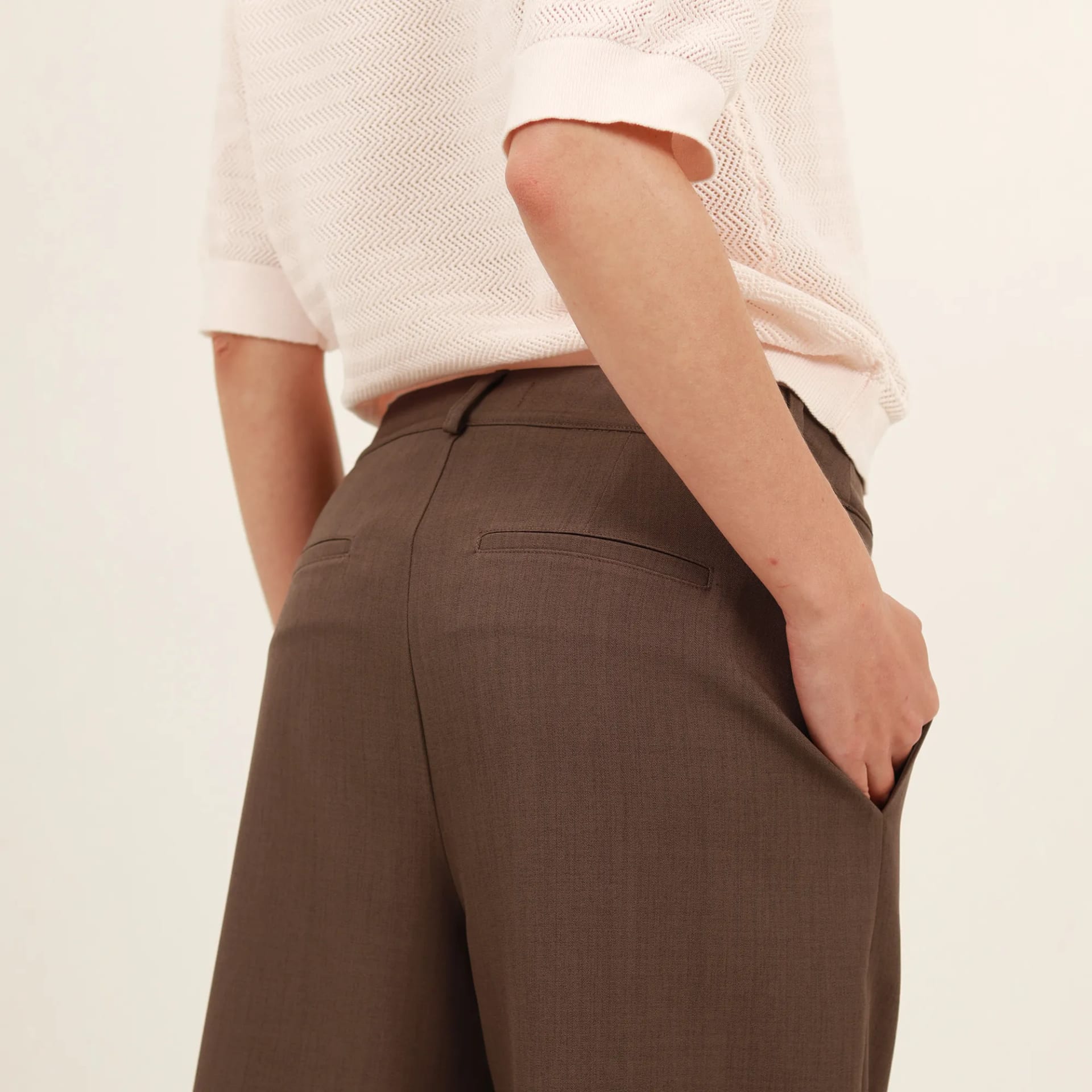 Pantalon Tiro Alto Bota Recta - imagen 4