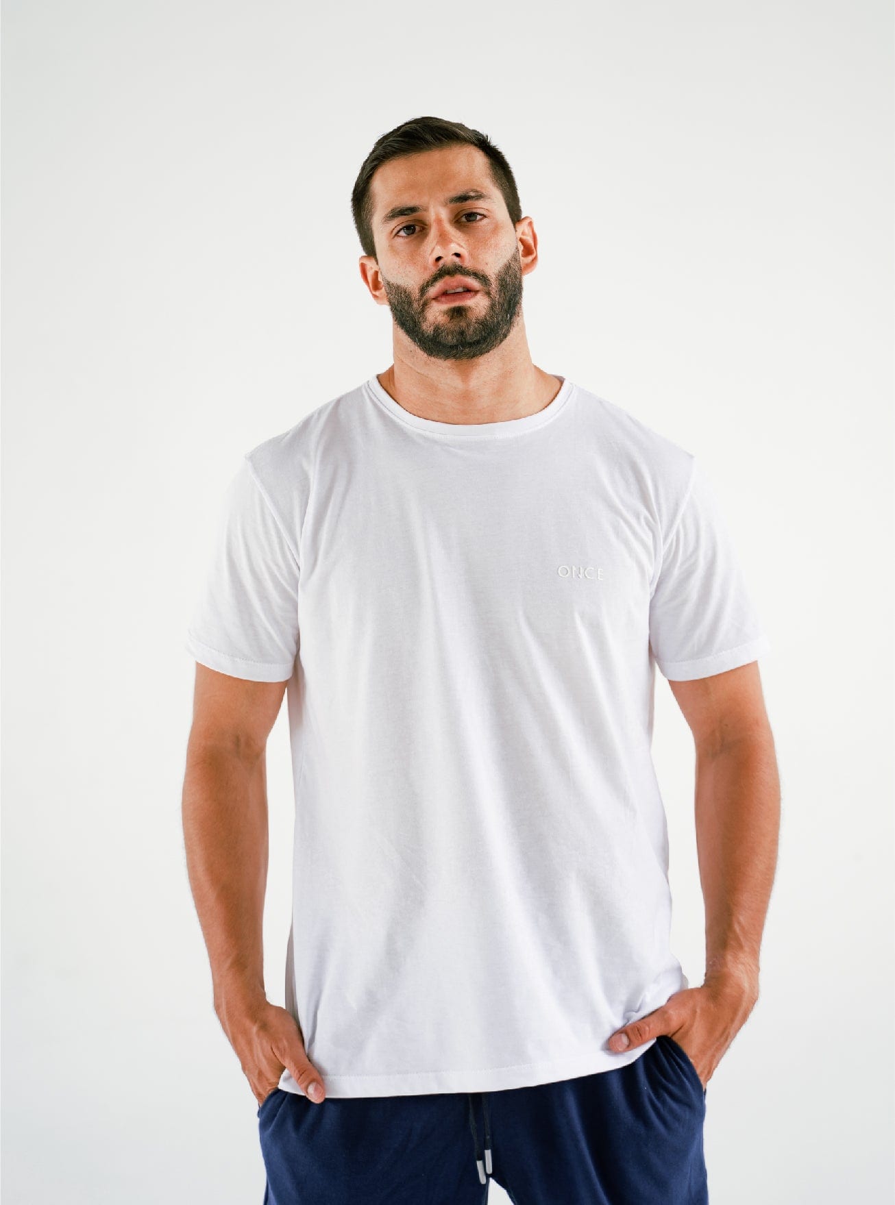 Pijama Pantaloneta Hombre Navy - imagen 5