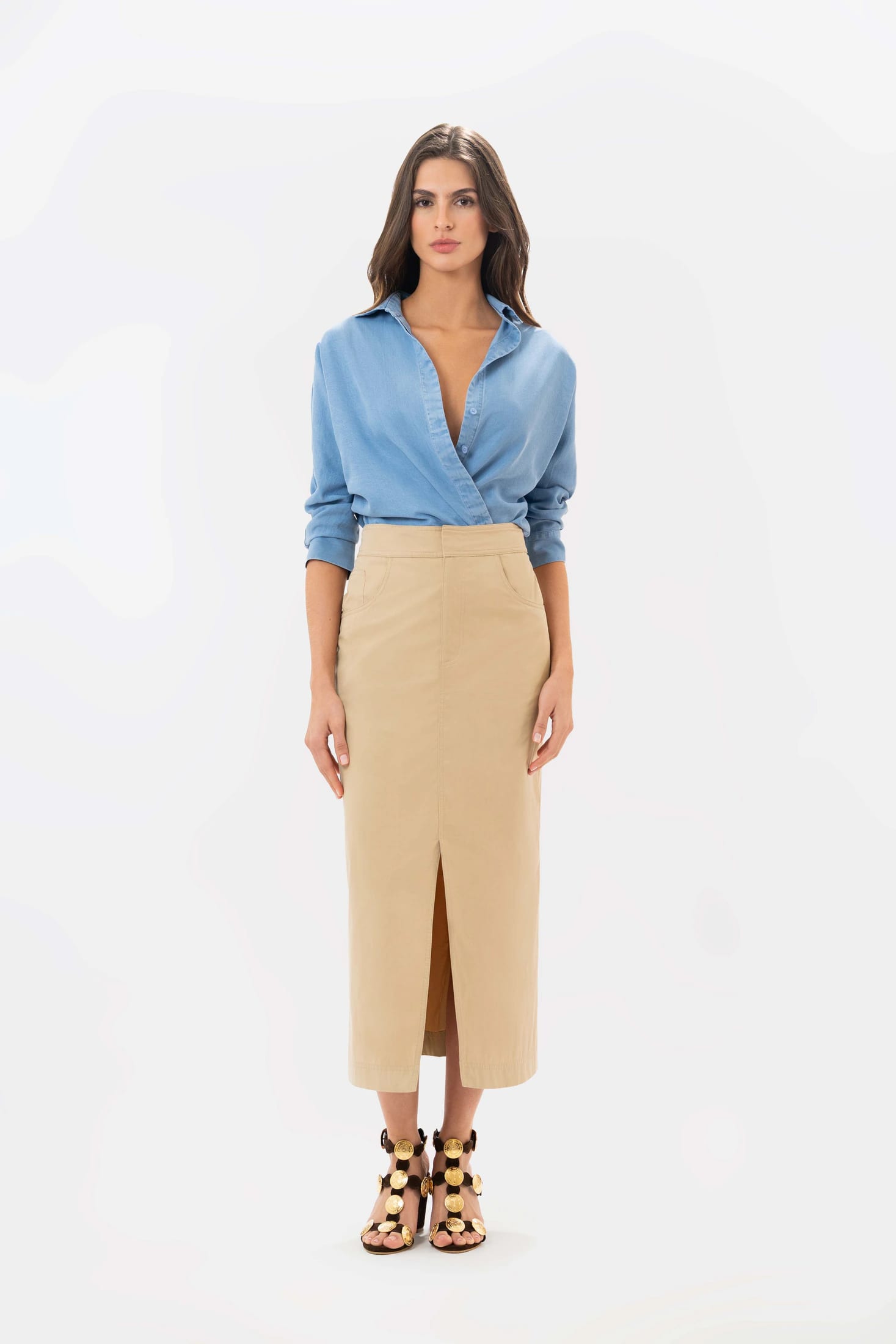 Falda Atena Khaki - imagen 7