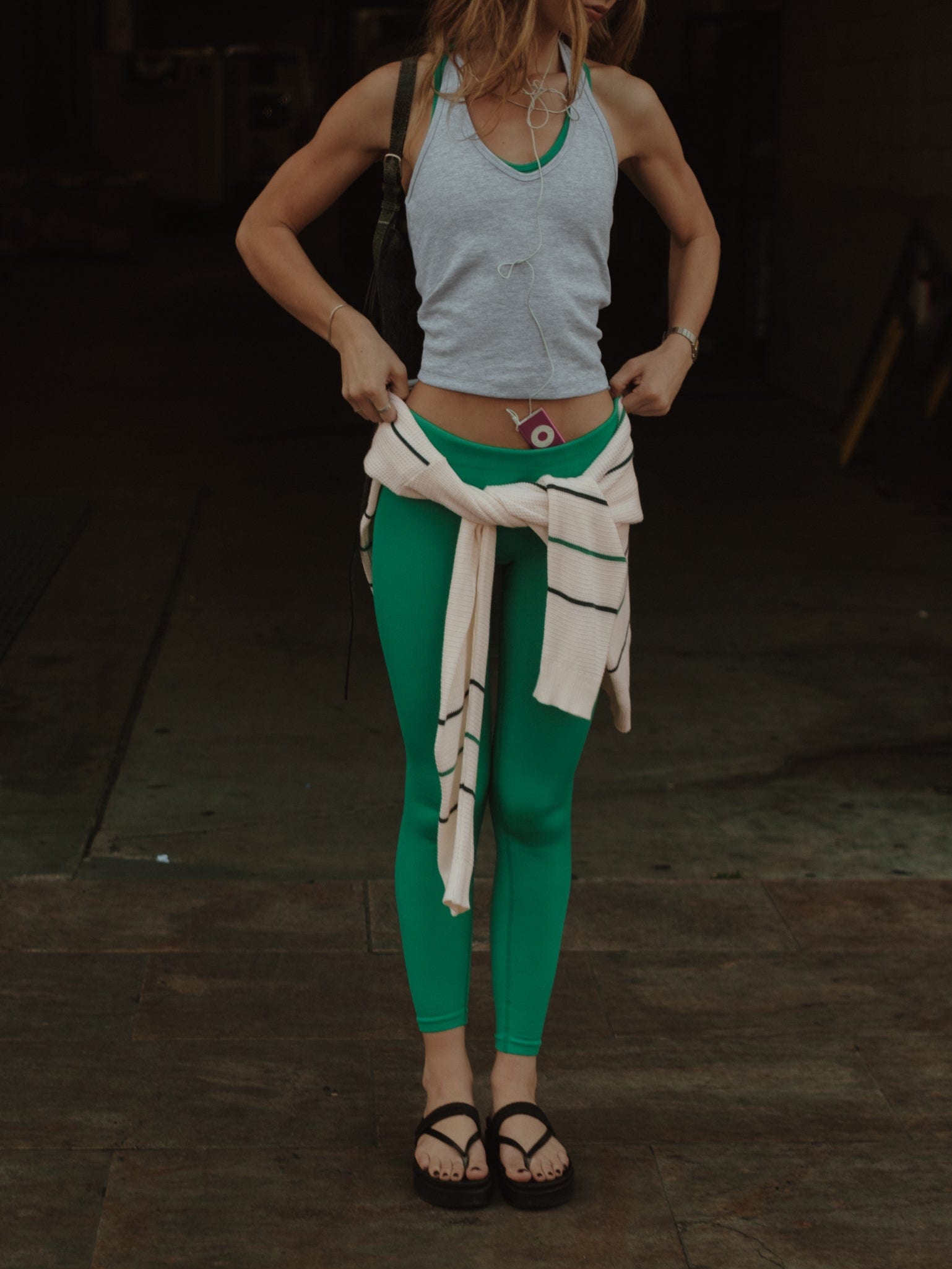 BOLD SEAMLESS LEGGINGS - BRIGHT GREEN - imagen 2