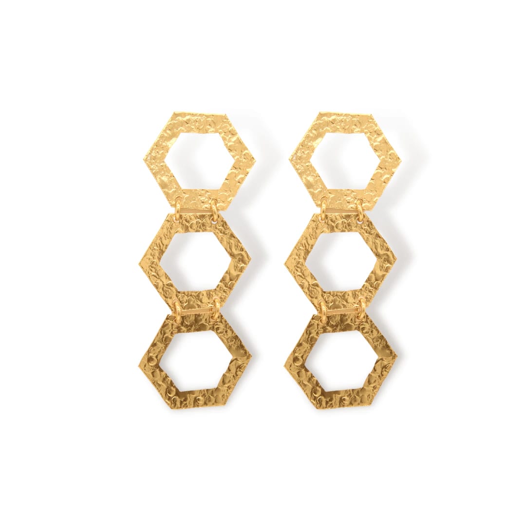 Aretes de tres hexágonos - imagen 1