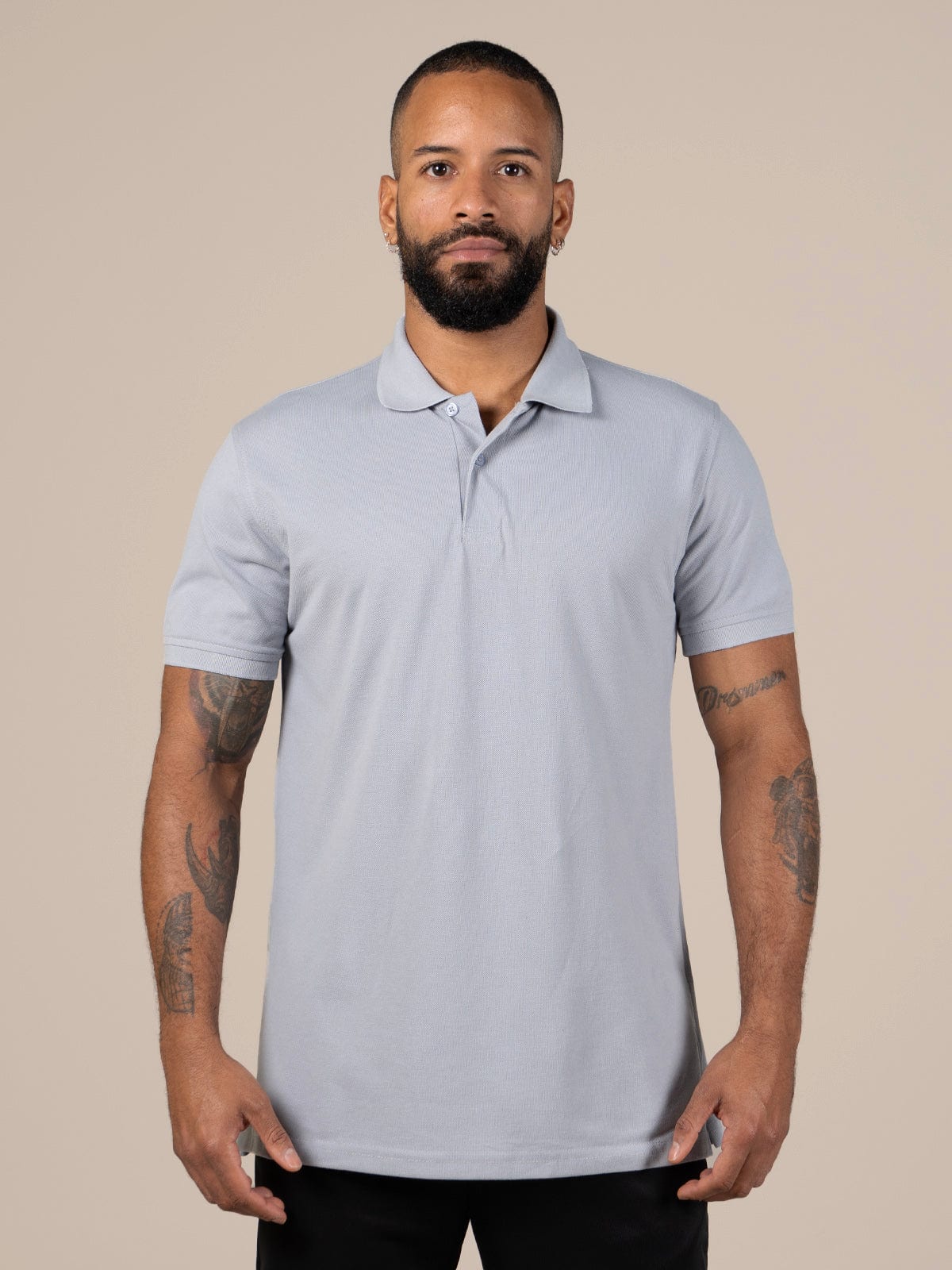 Polo Camiseta Gris Claro - imagen 1