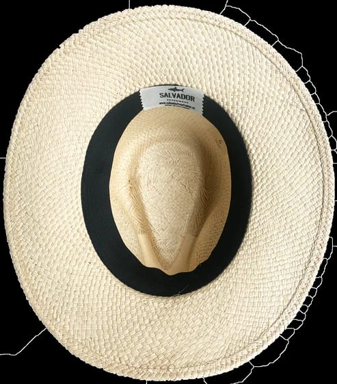 SOMBRERO CLARO CINTA ANCHA GRIS - imagen 3