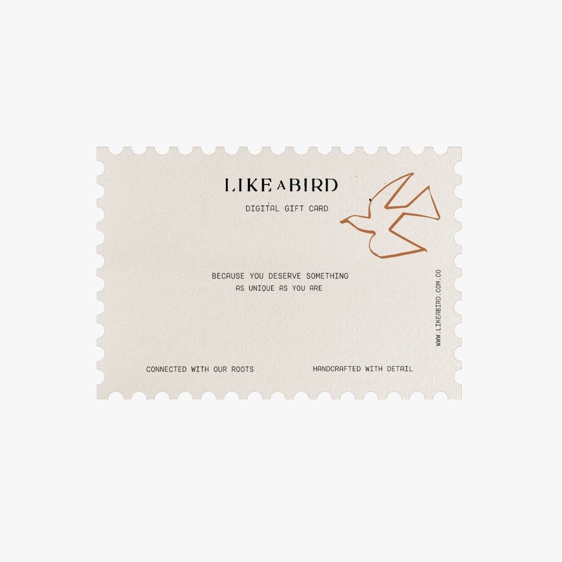 Like a Bird Gift card - imagen 2