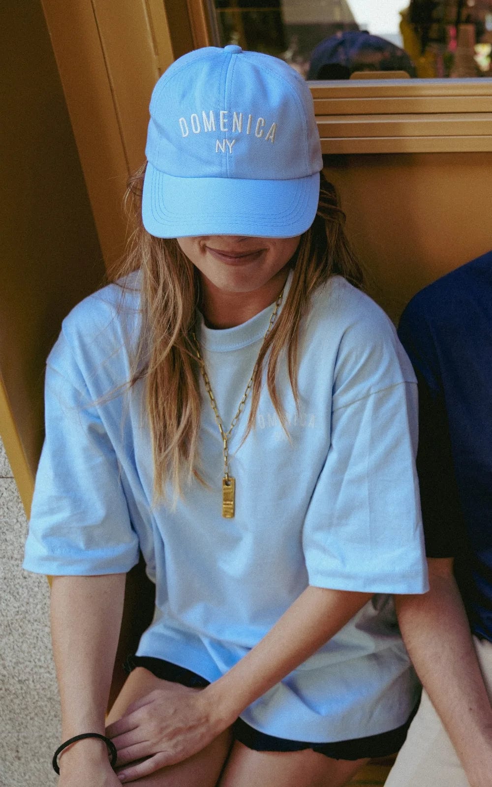GORRA DOMENICA NY AZUL CLARO - UNISEX - imagen 2