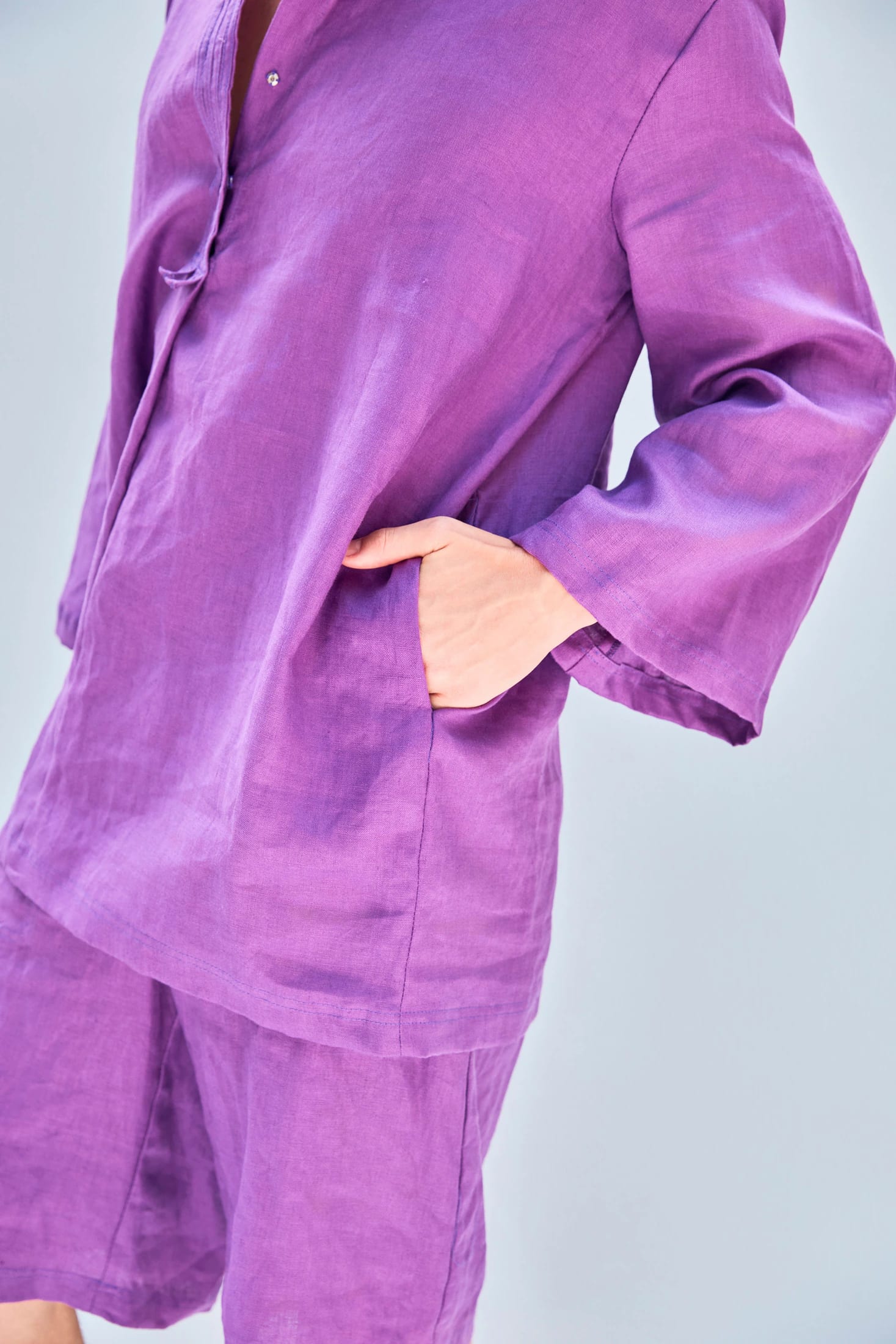 LU SHIRT MEN PURPLE - imagen 2