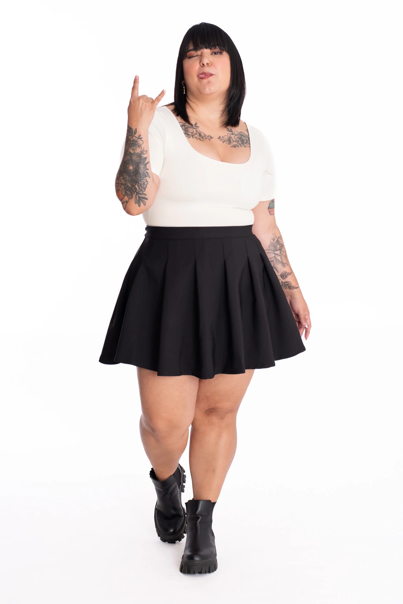 Falda Nicola Negra - imagen 2